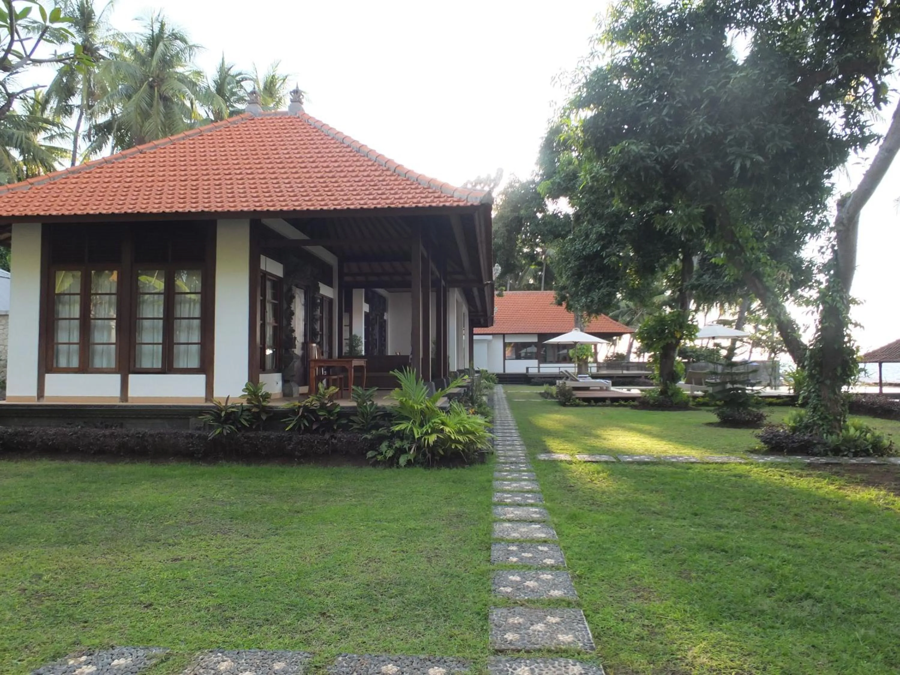 Garden view in The Amrita - Salt Farm Villas