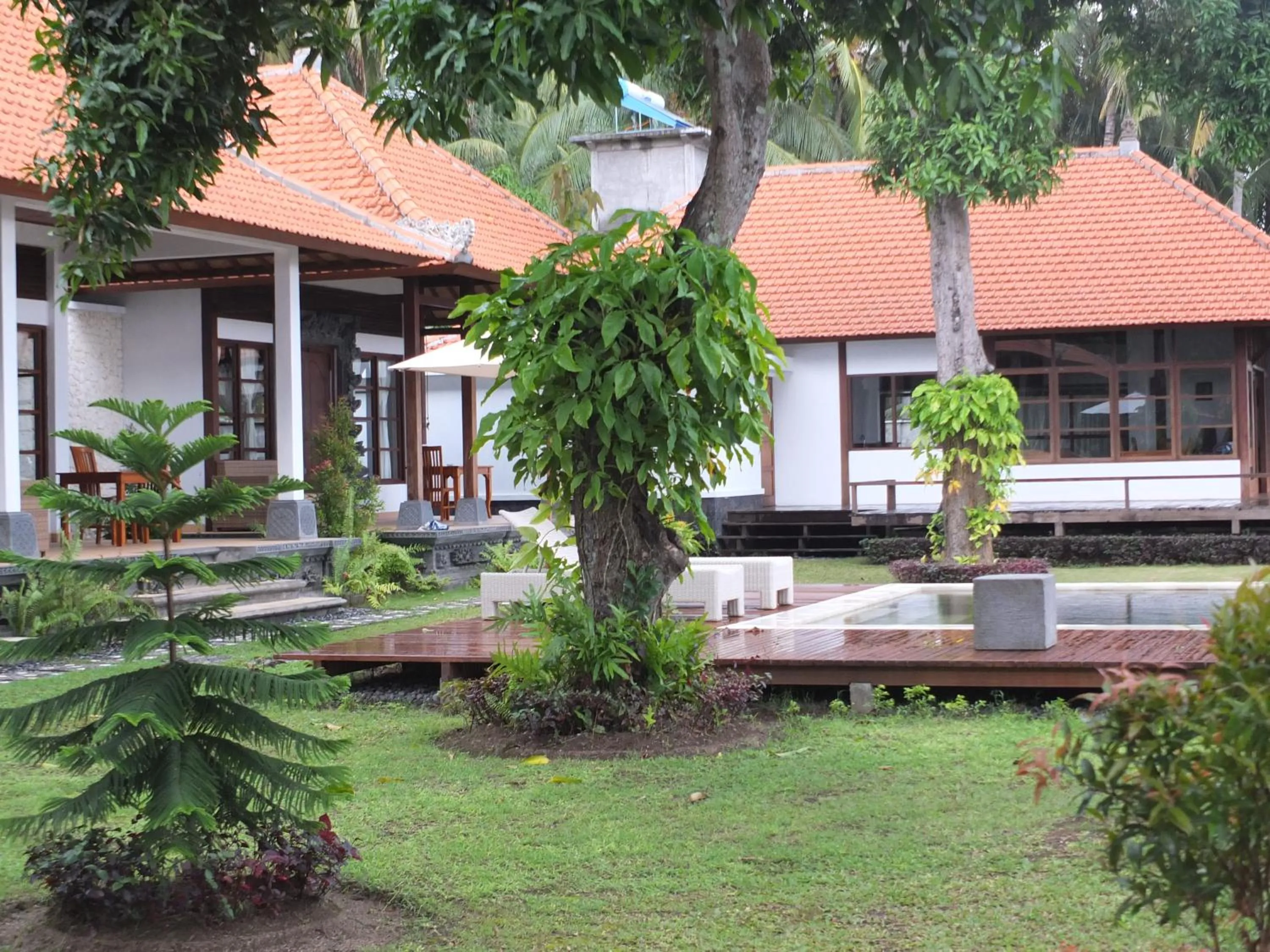 Garden view in The Amrita - Salt Farm Villas