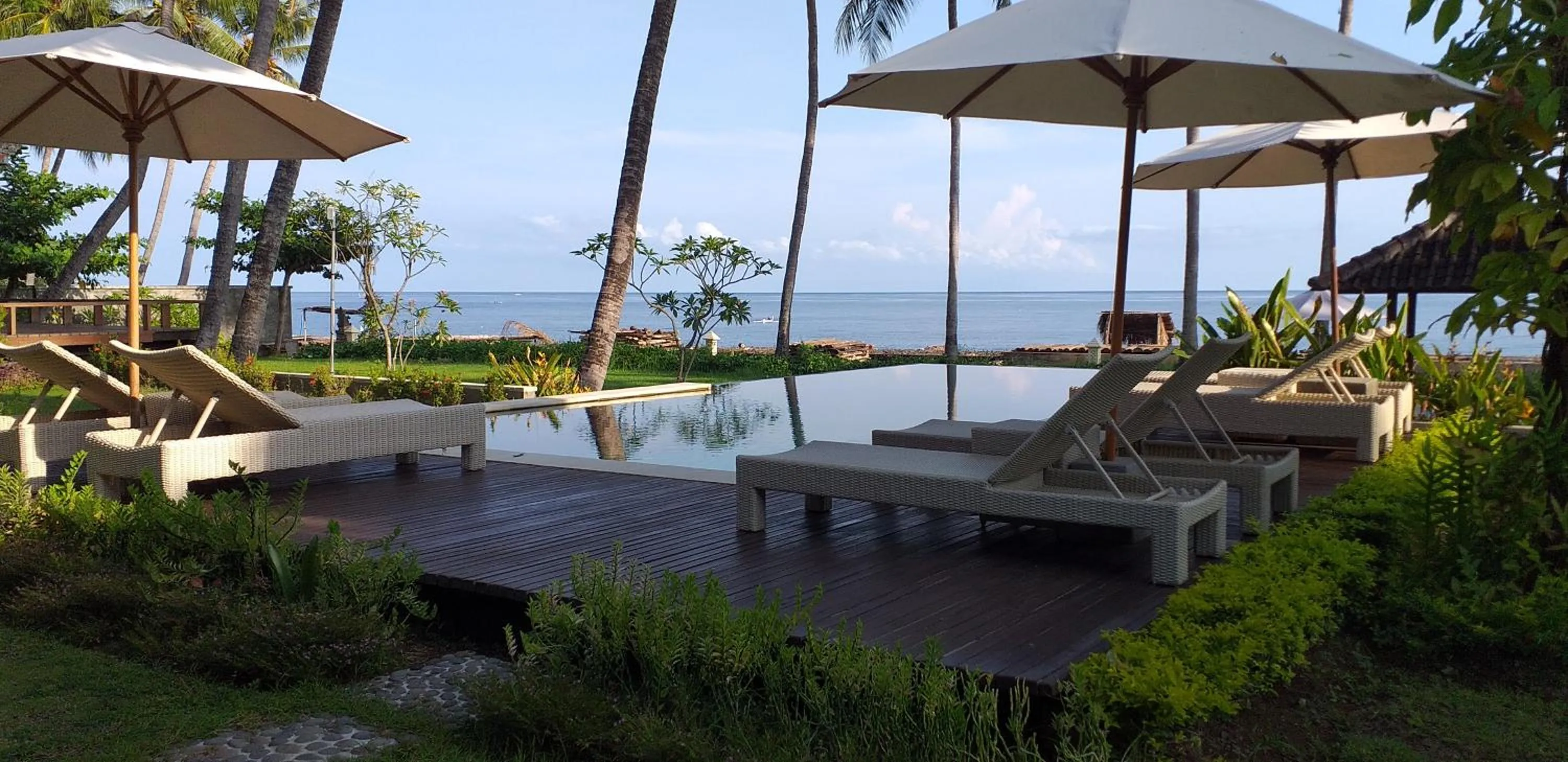 Pool view in The Amrita - Salt Farm Villas