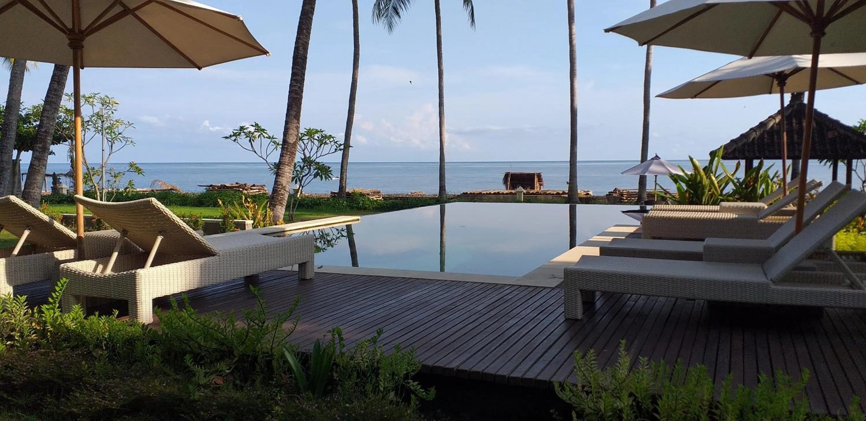 Pool view in The Amrita - Salt Farm Villas