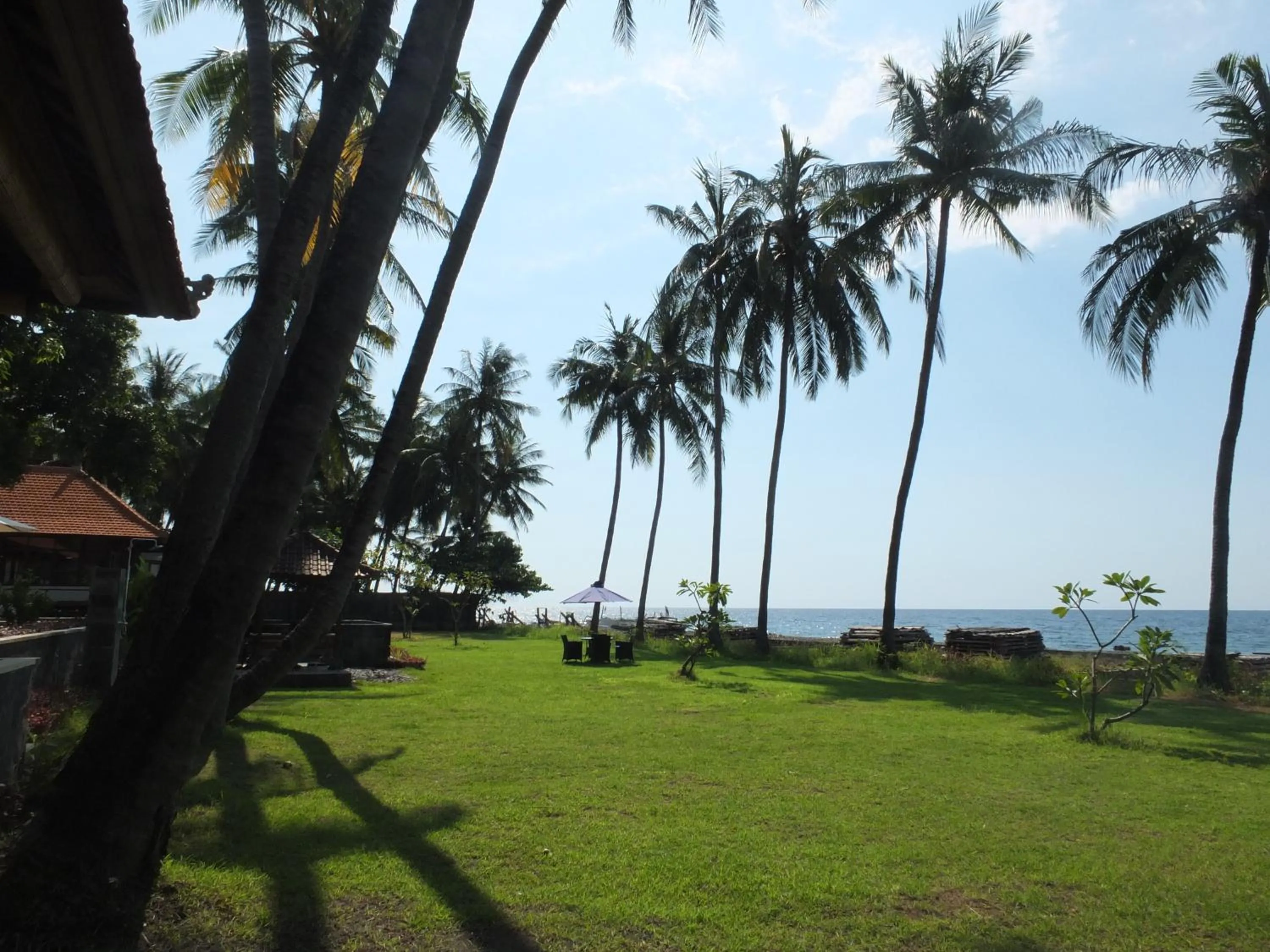 Garden view in The Amrita - Salt Farm Villas