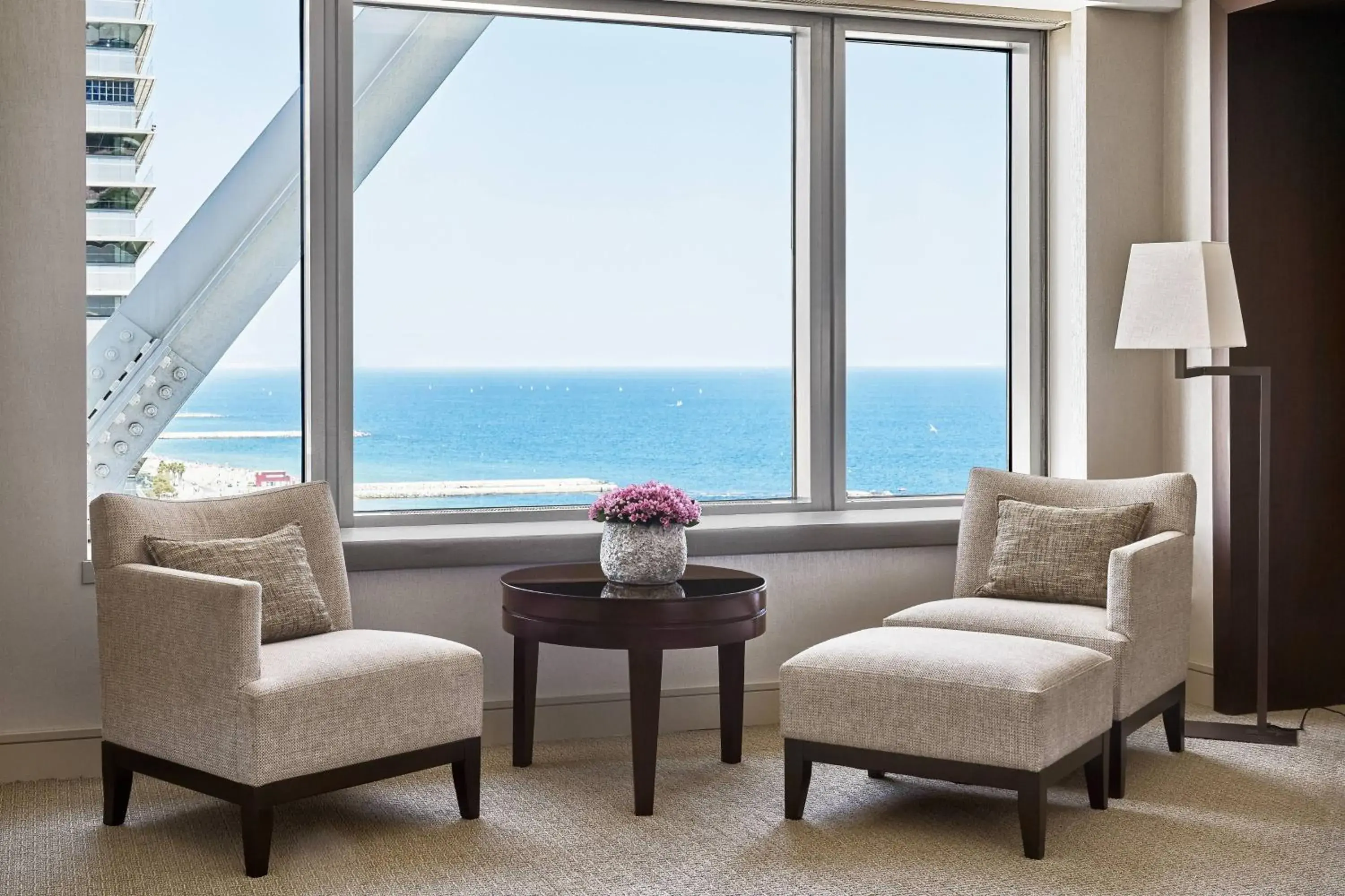 Deluxe Double Room with Two Double Beds - Club Level in Hotel Arts Barcelona Deluxe Double Room with Two Double Beds - Club Level in Hotel Arts Barcelona