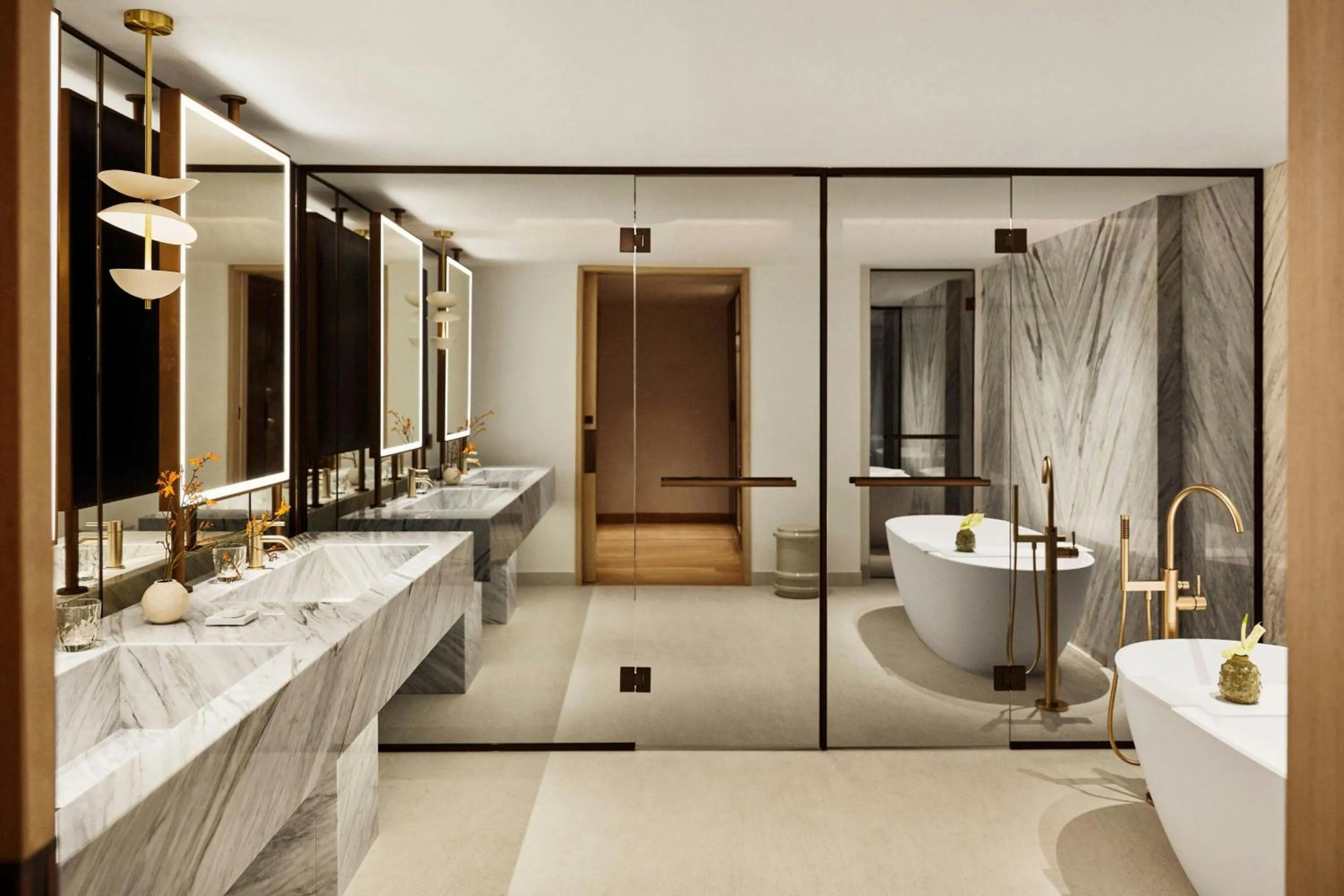 Bathroom in Hotel Arts Barcelona