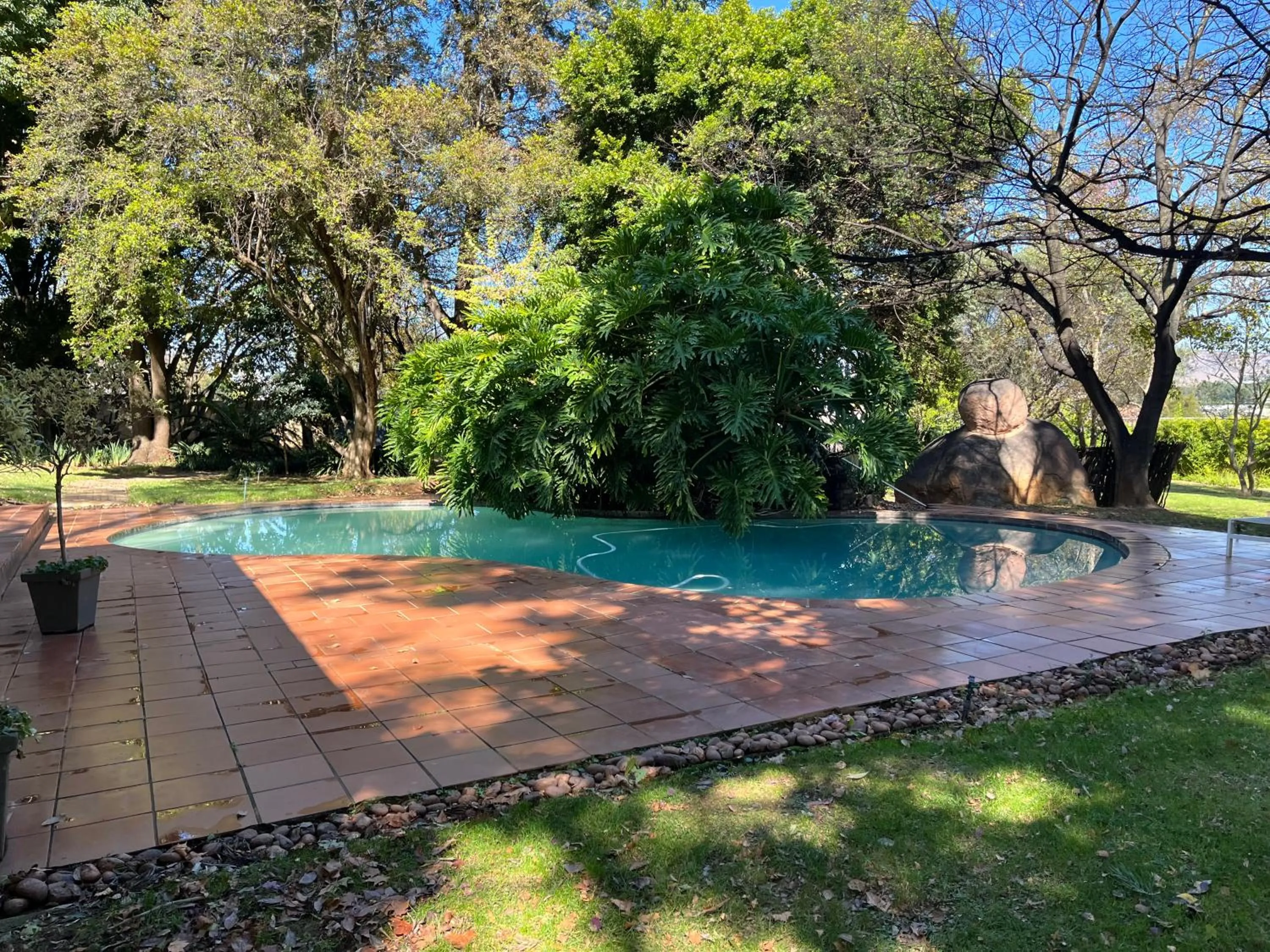 Pool view in Monchique Boutique Guest House