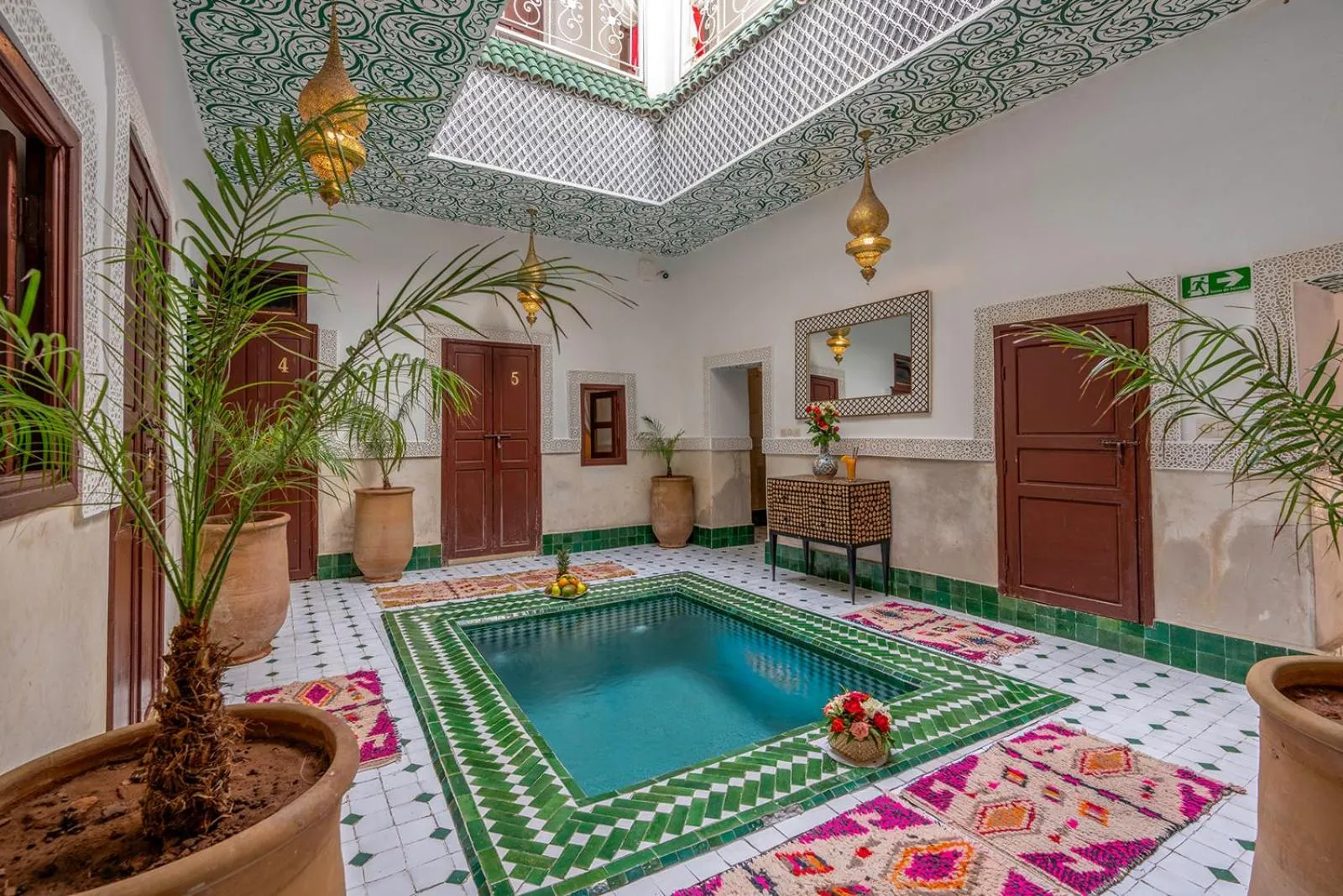 Patio in Riad Jowara
