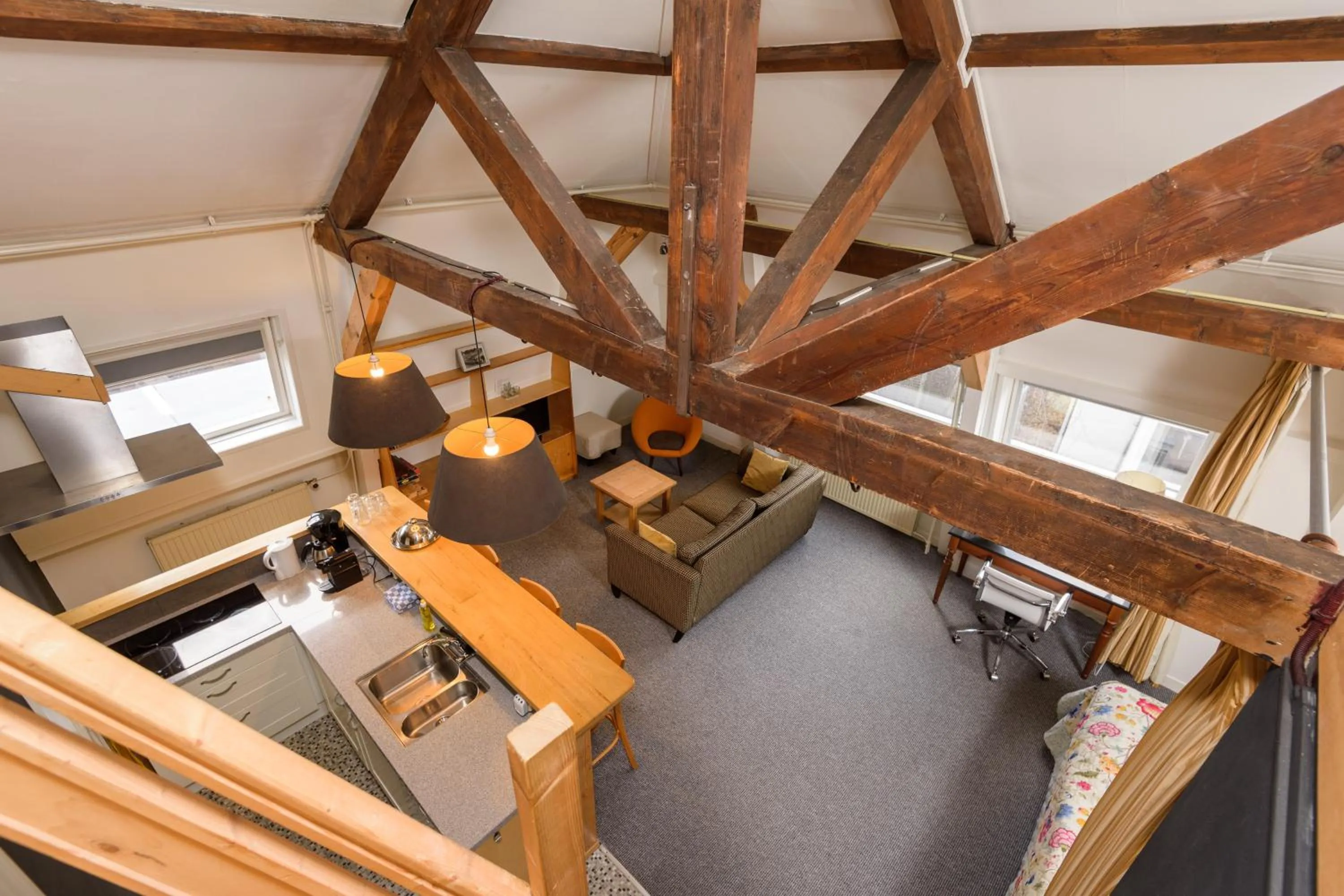 Kitchen or kitchenette in Boutique Hotel Museumkwartier