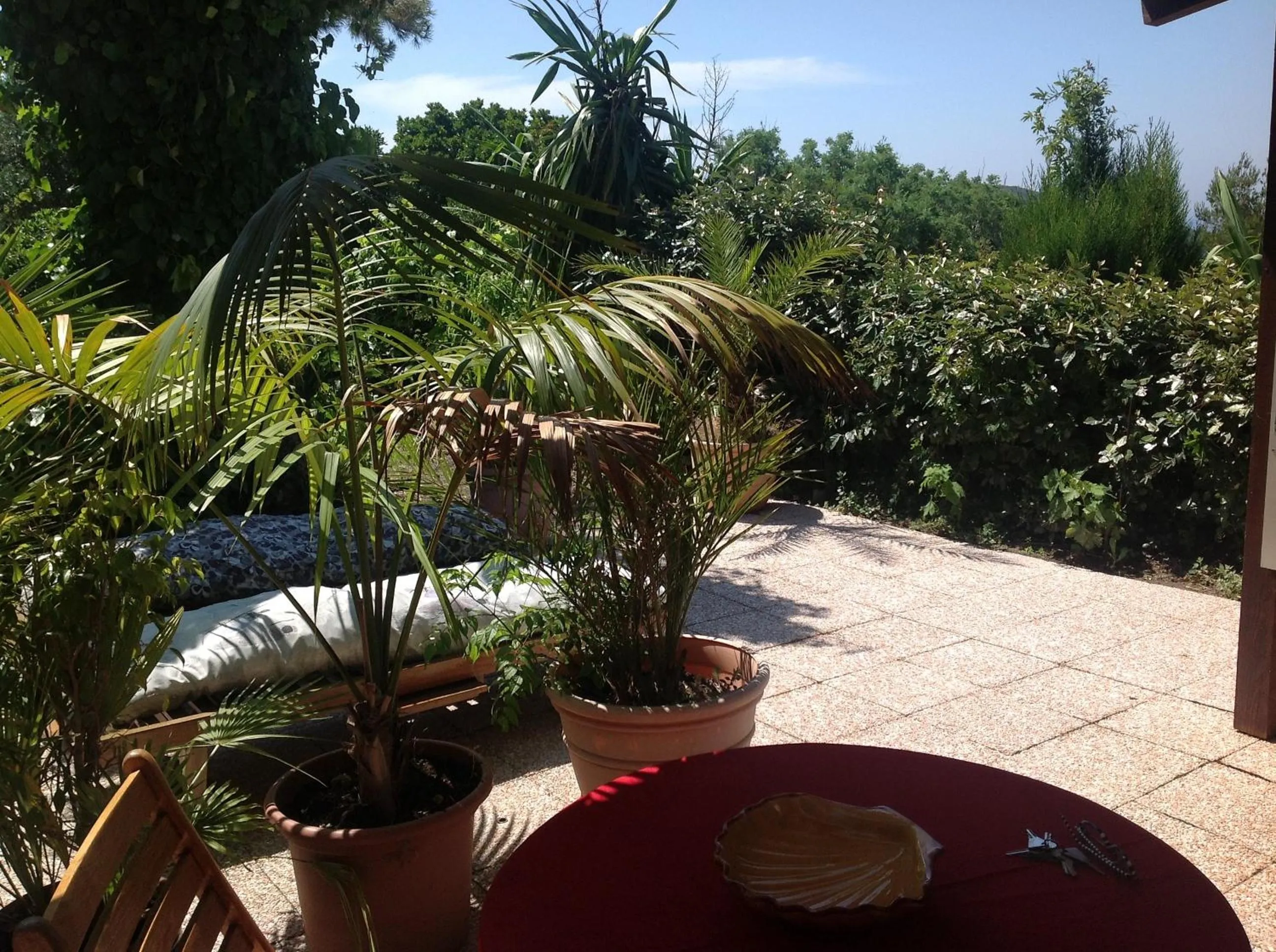 Patio in La Coccinelle