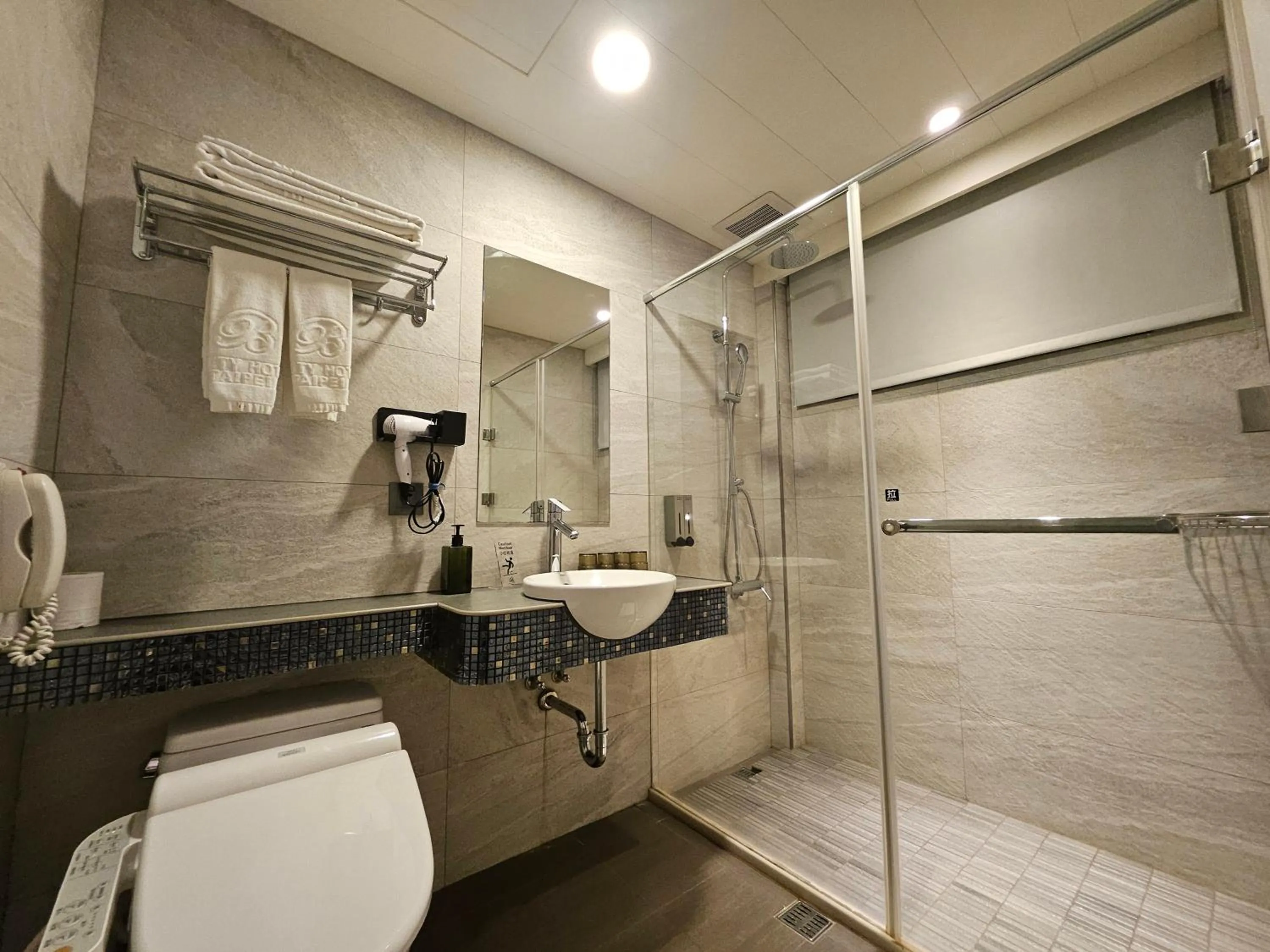Bathroom in Beauty Hotels Taipei - B7 Journey