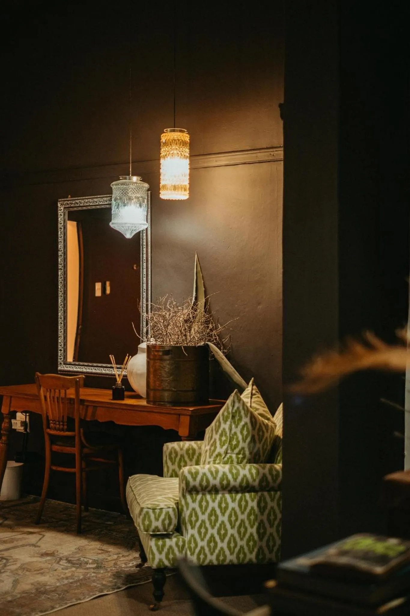 Decorative detail in The Hanover Luxury Hotel