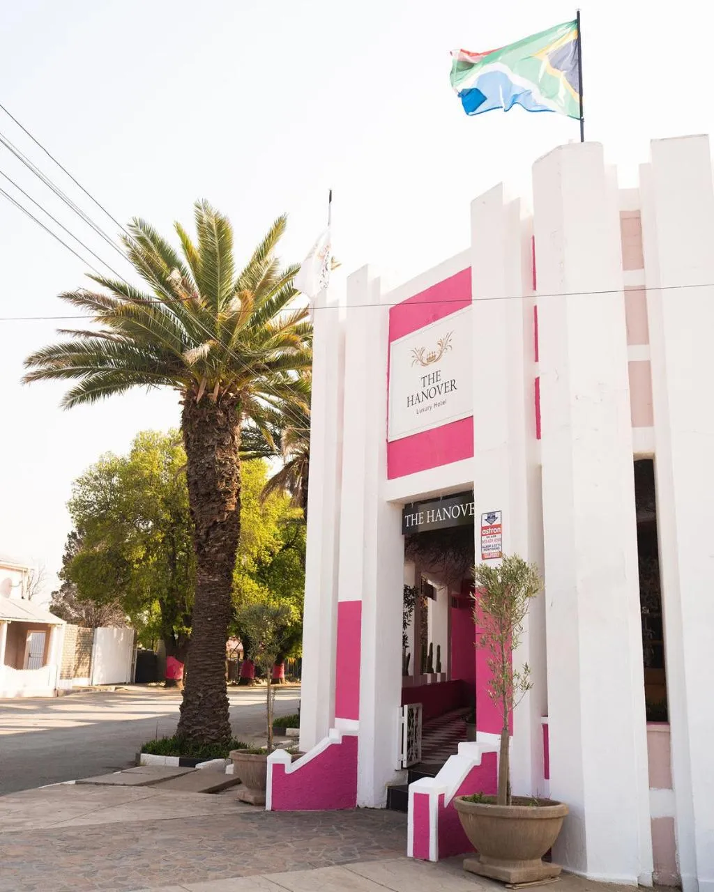 Property building in The Hanover Luxury Hotel