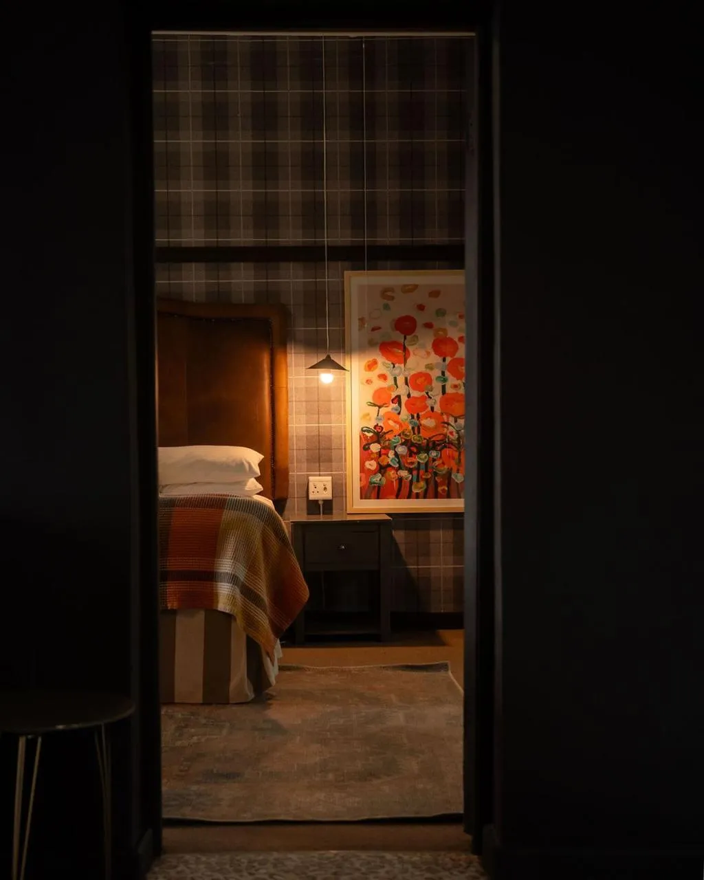 Bed in The Hanover Luxury Hotel