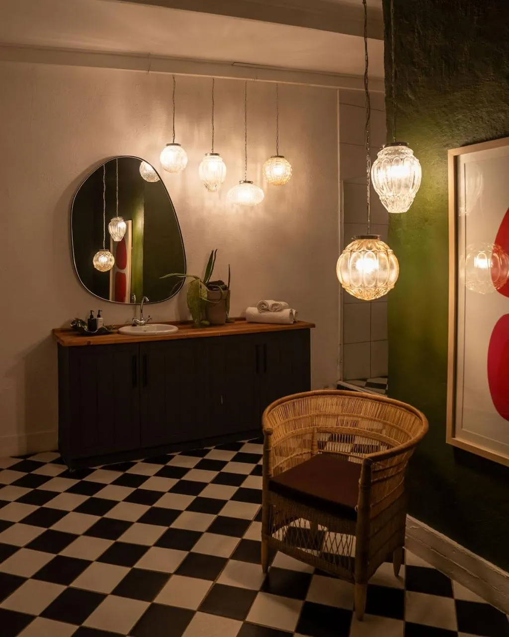 Bathroom in The Hanover Luxury Hotel