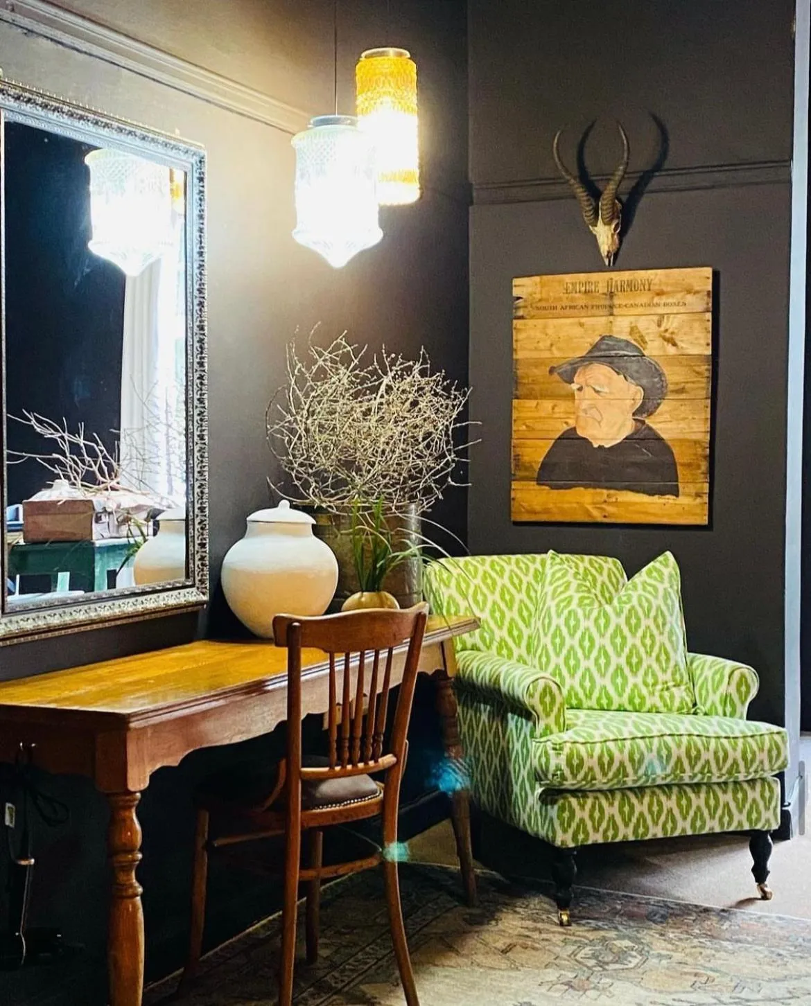 Decorative detail in The Hanover Luxury Hotel