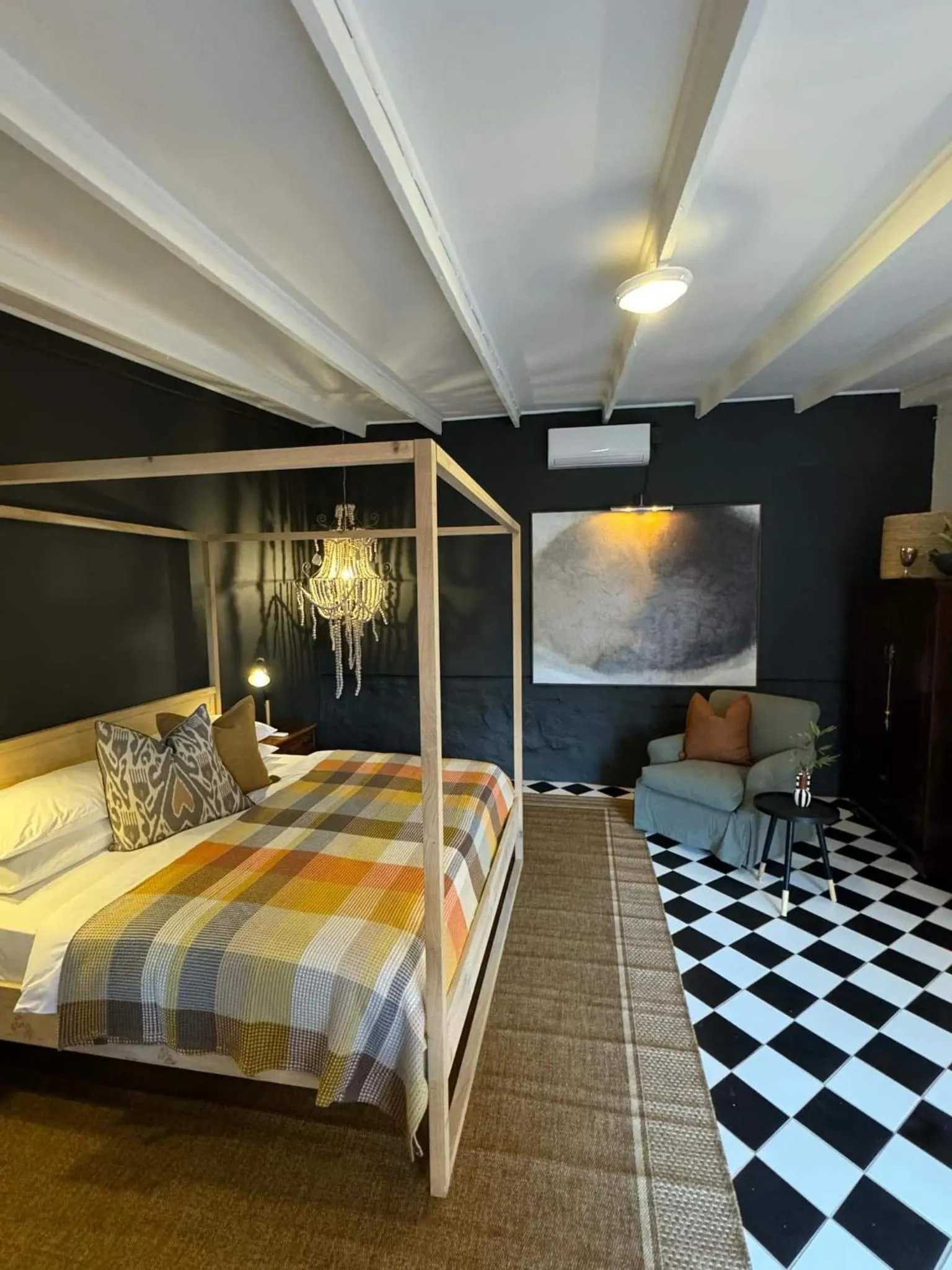 Bed in The Hanover Luxury Hotel