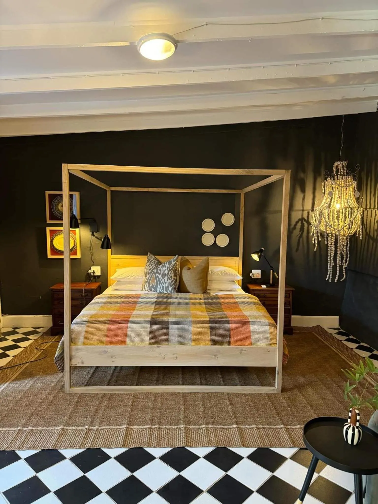 Bed in The Hanover Luxury Hotel