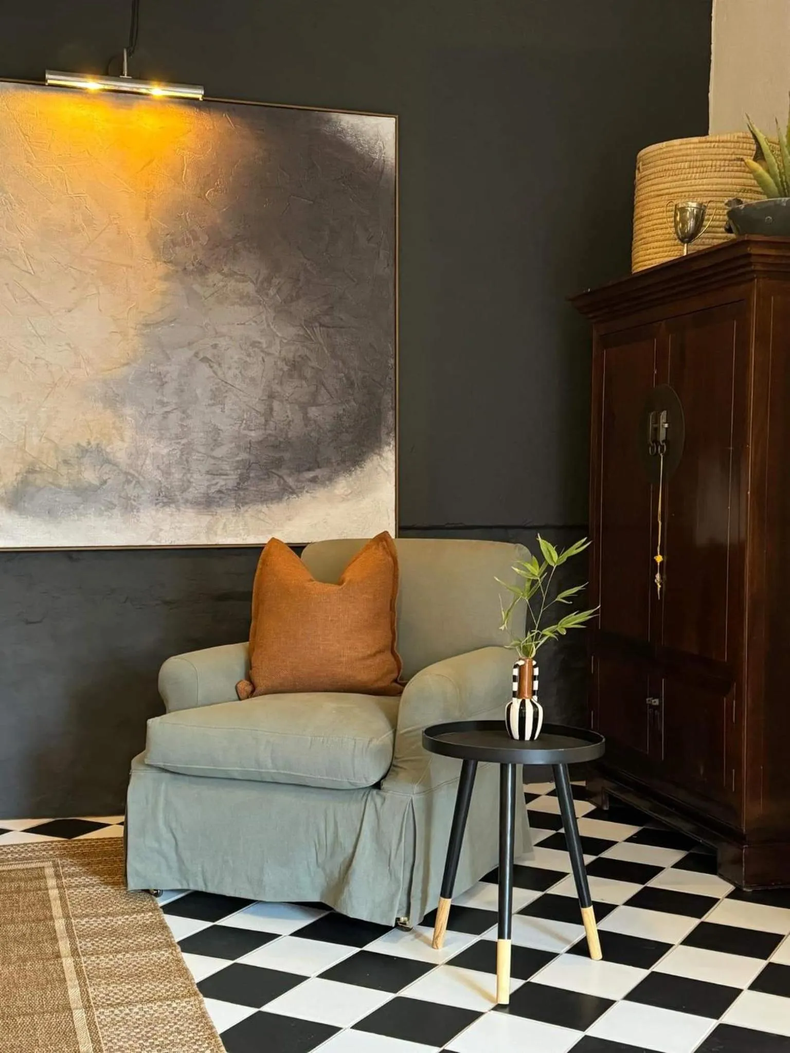 Seating area in The Hanover Luxury Hotel