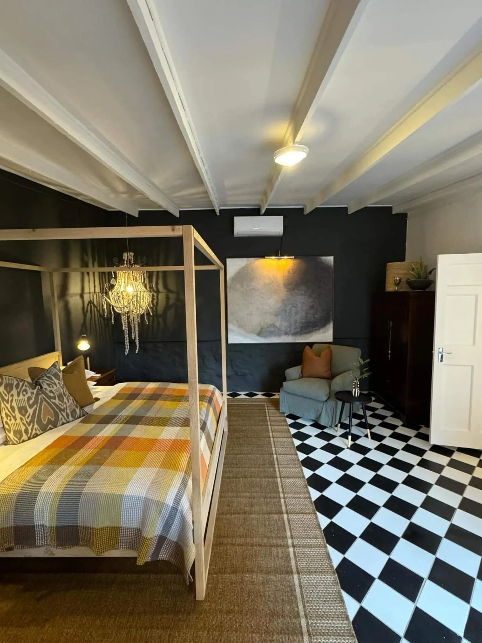 Bed in The Hanover Luxury Hotel