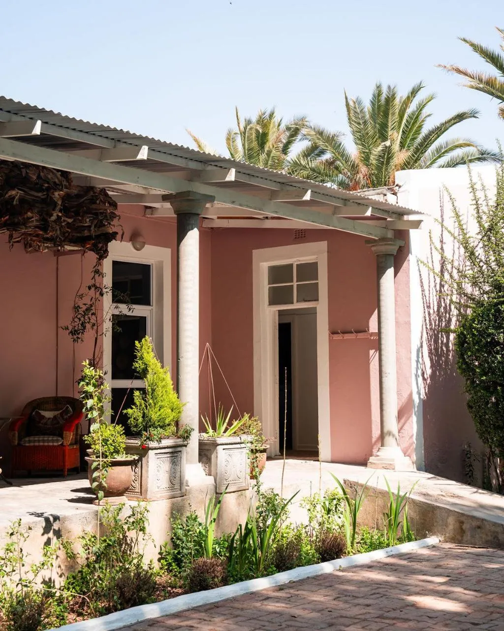 Patio in The Hanover Luxury Hotel