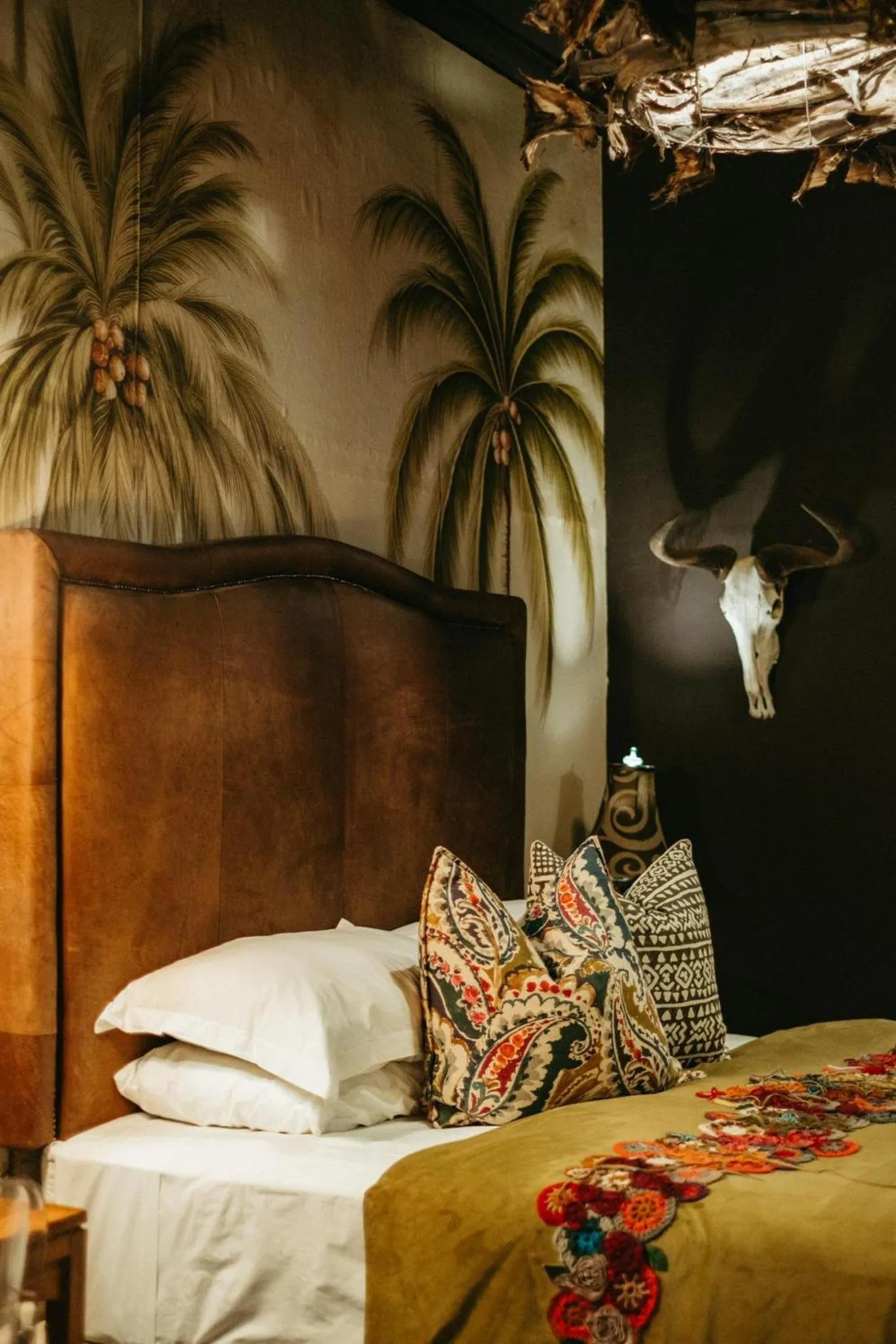 Bed in The Hanover Luxury Hotel