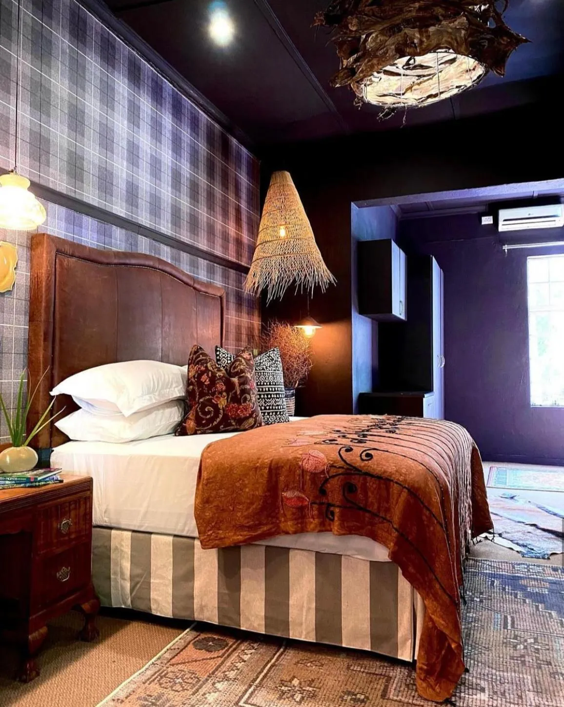 Decorative detail, Bed in The Hanover Luxury Hotel