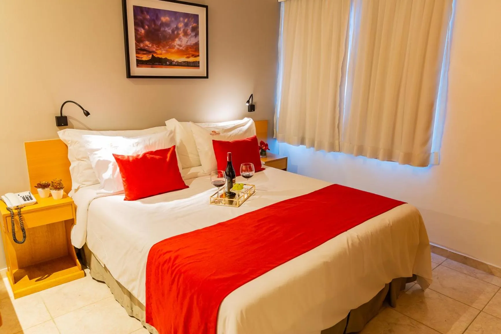 Bedroom, Bed in Hotel Vermont Ipanema