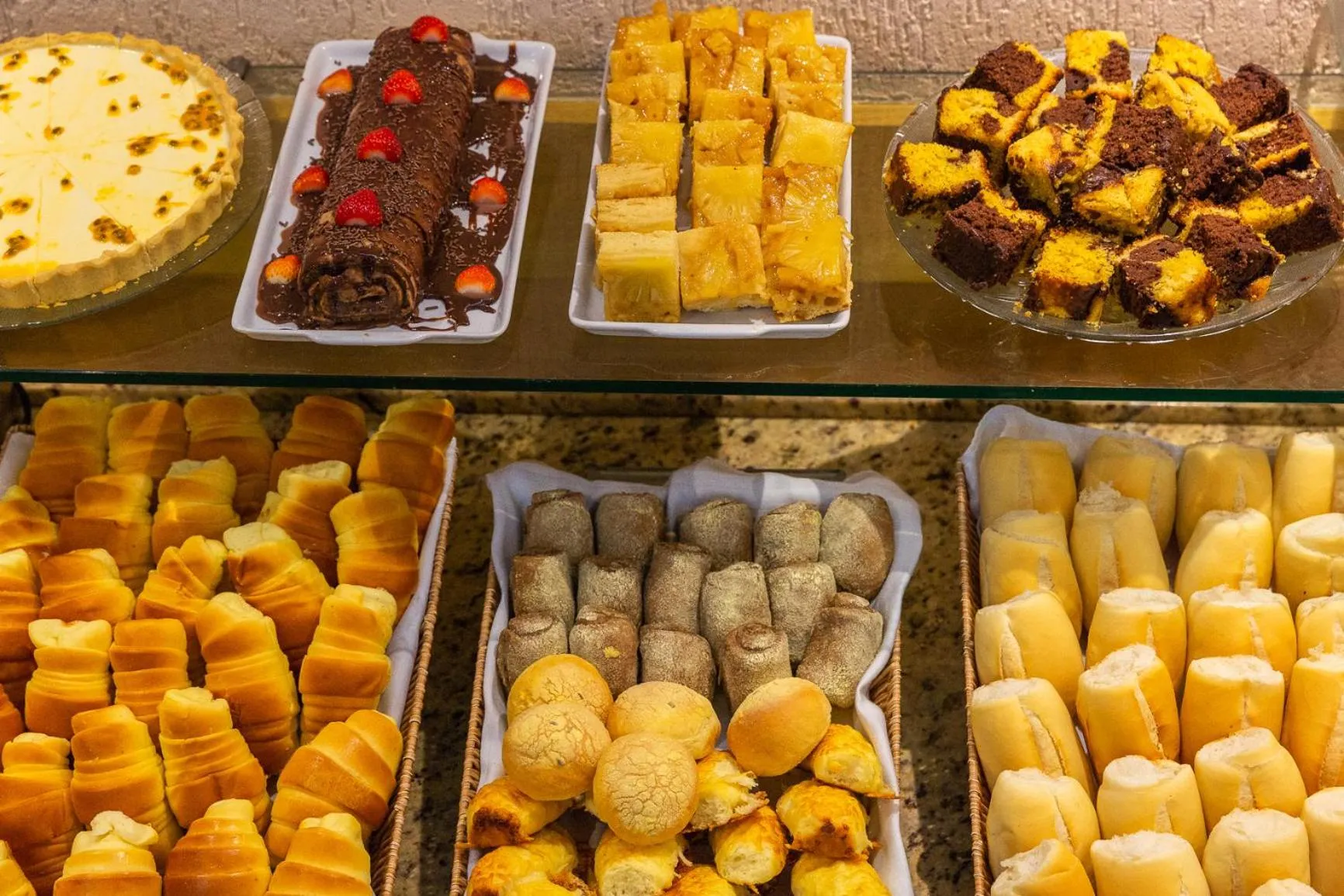 Buffet breakfast in Hotel Vermont Ipanema