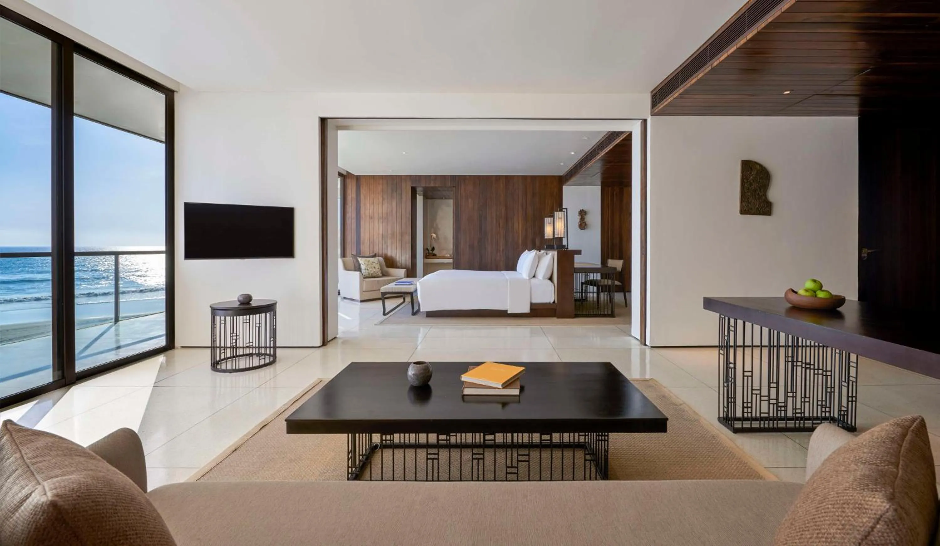 Photo of the whole room, Bed in Alila Seminyak