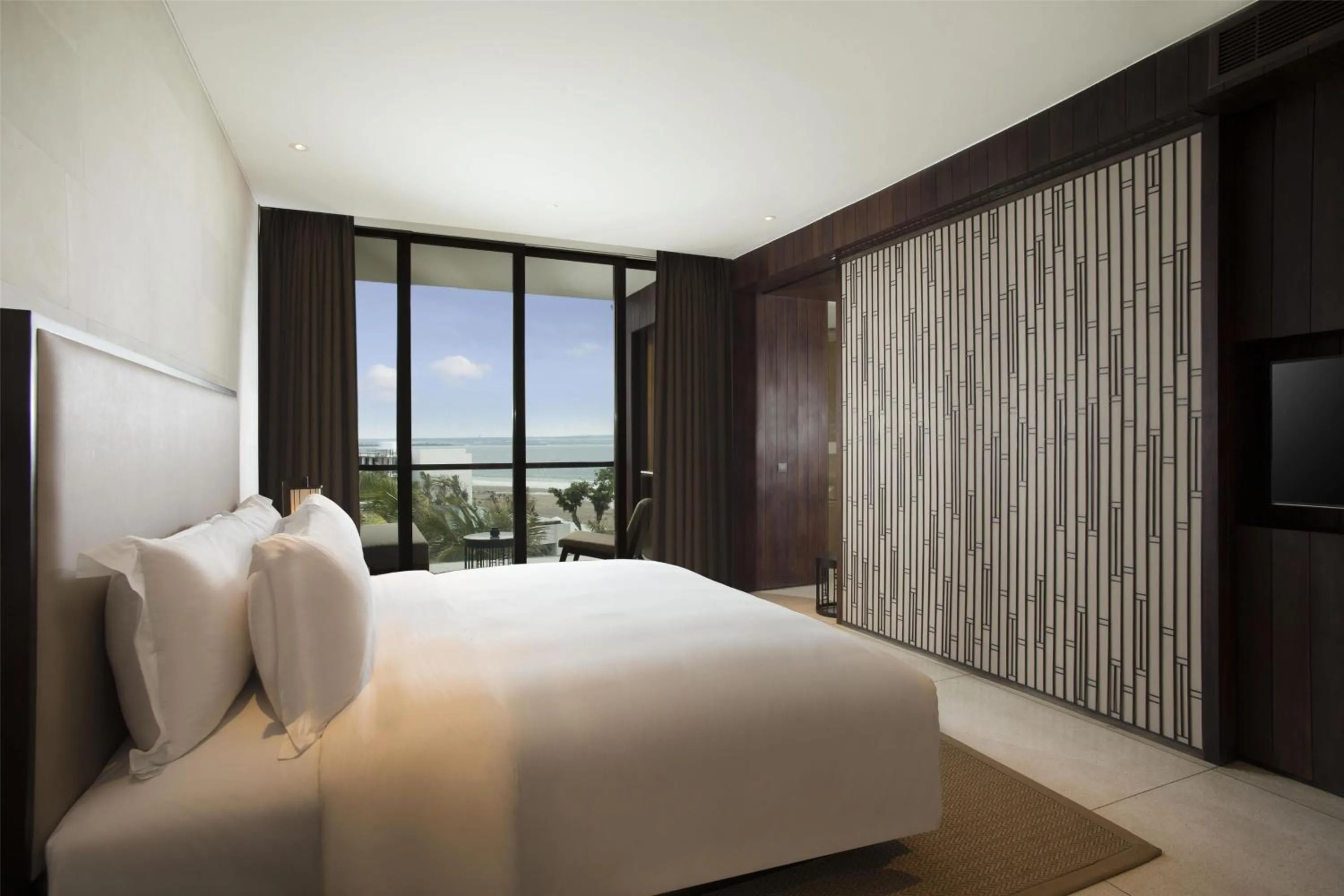 Photo of the whole room, Bed in Alila Seminyak