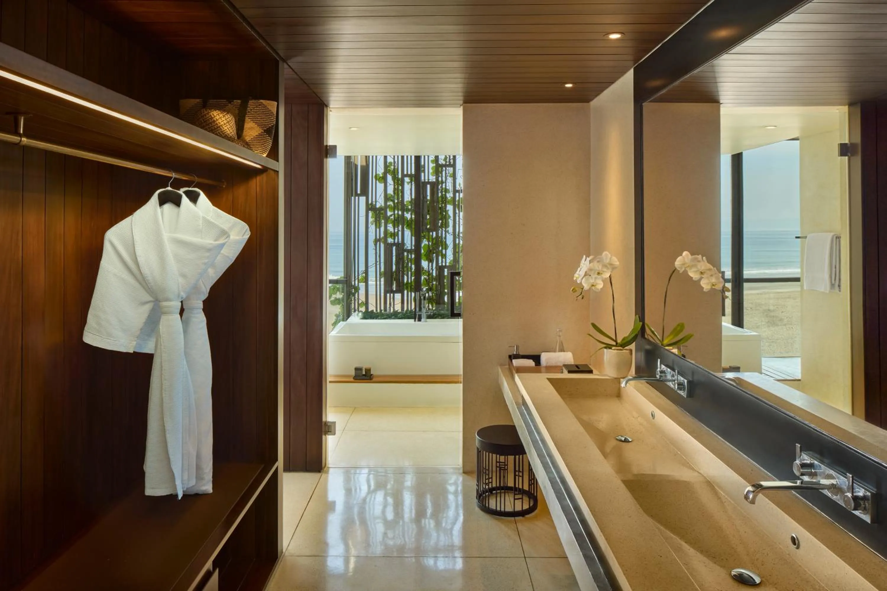 Bathroom in Alila Seminyak