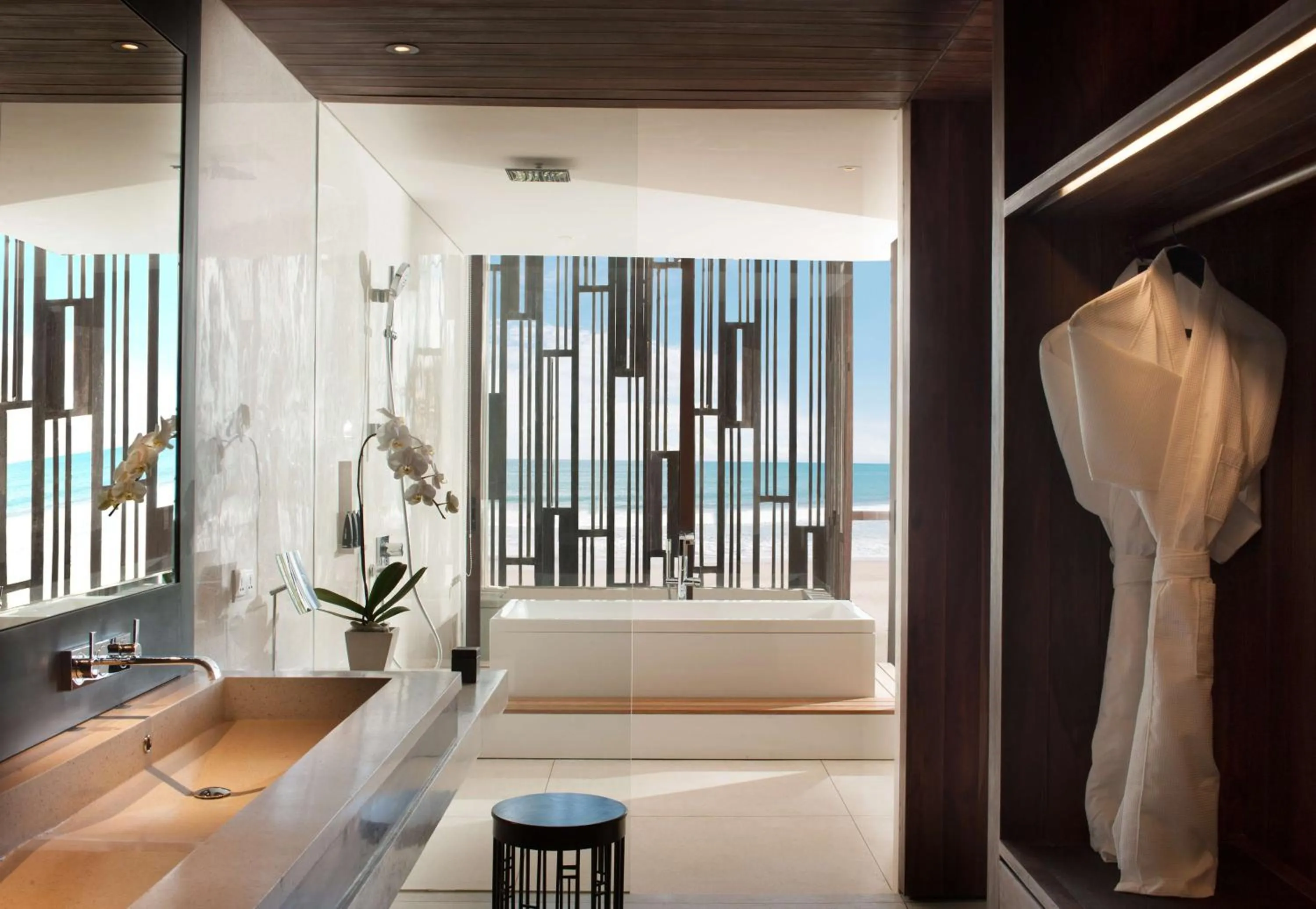 Bathroom in Alila Seminyak
