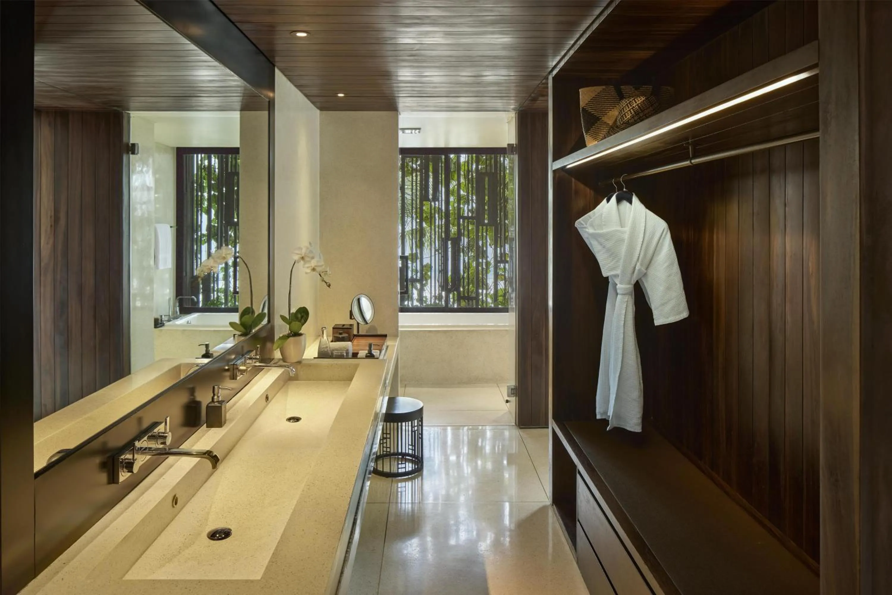 Bathroom in Alila Seminyak