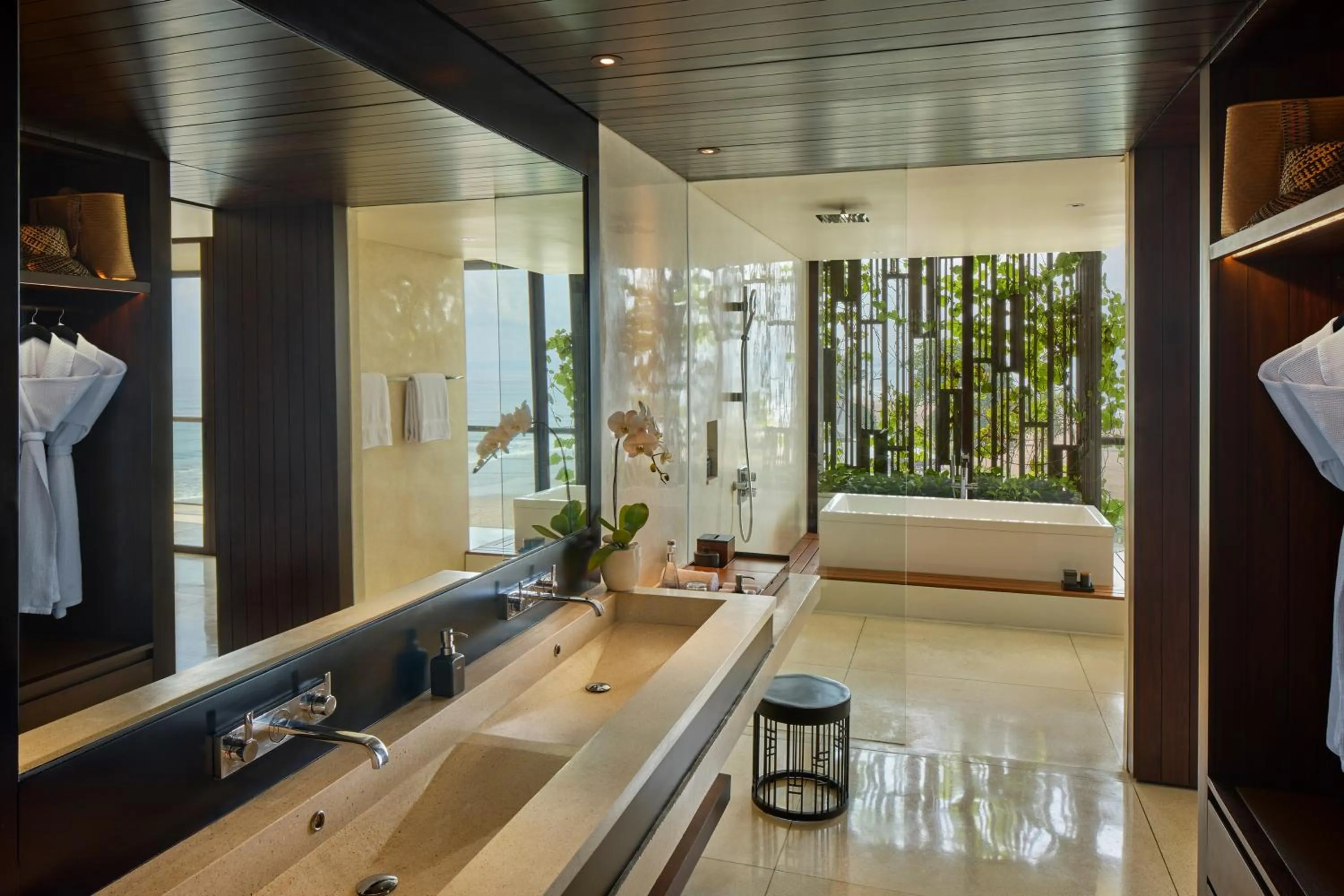 Bathroom in Alila Seminyak