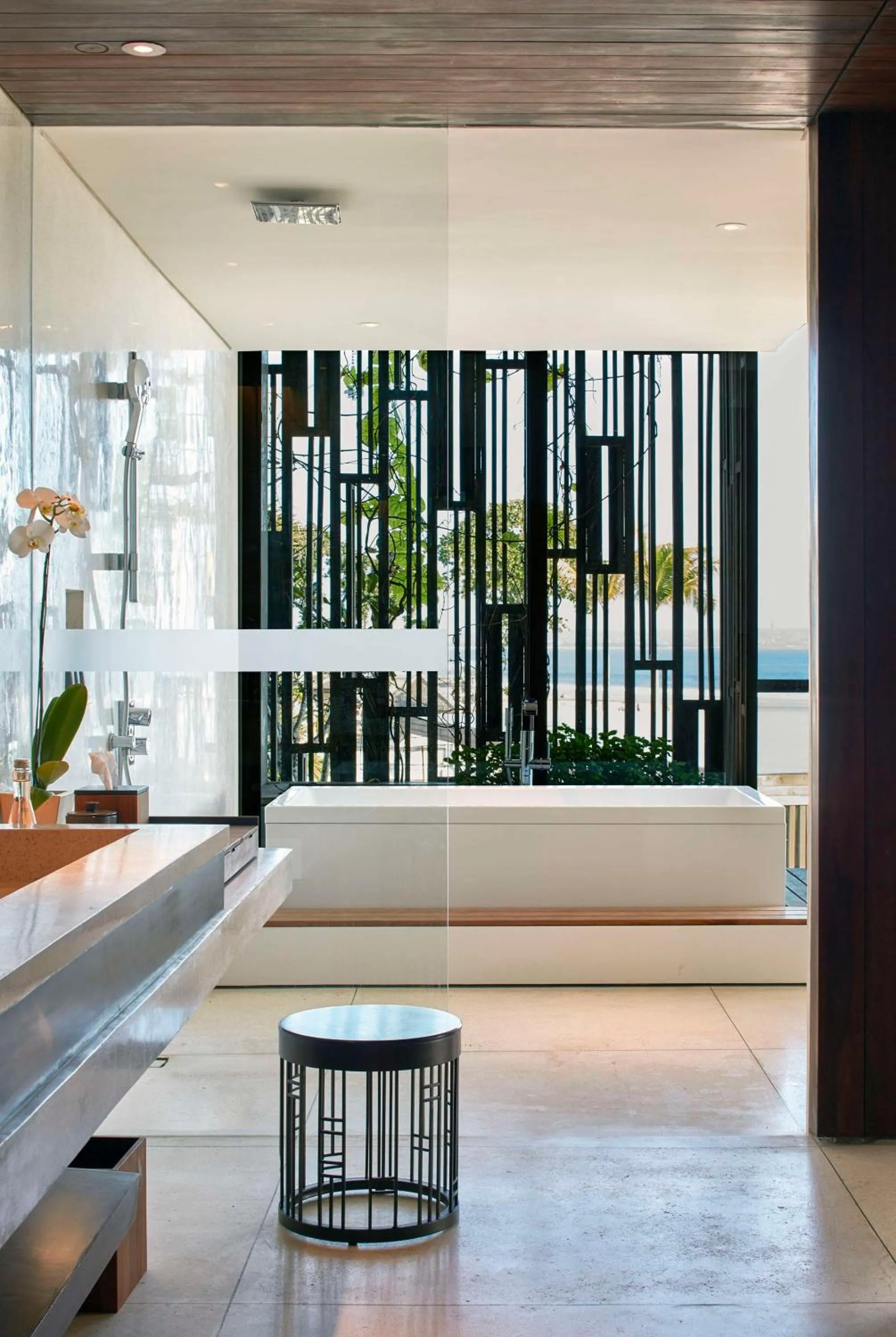 Bathroom in Alila Seminyak