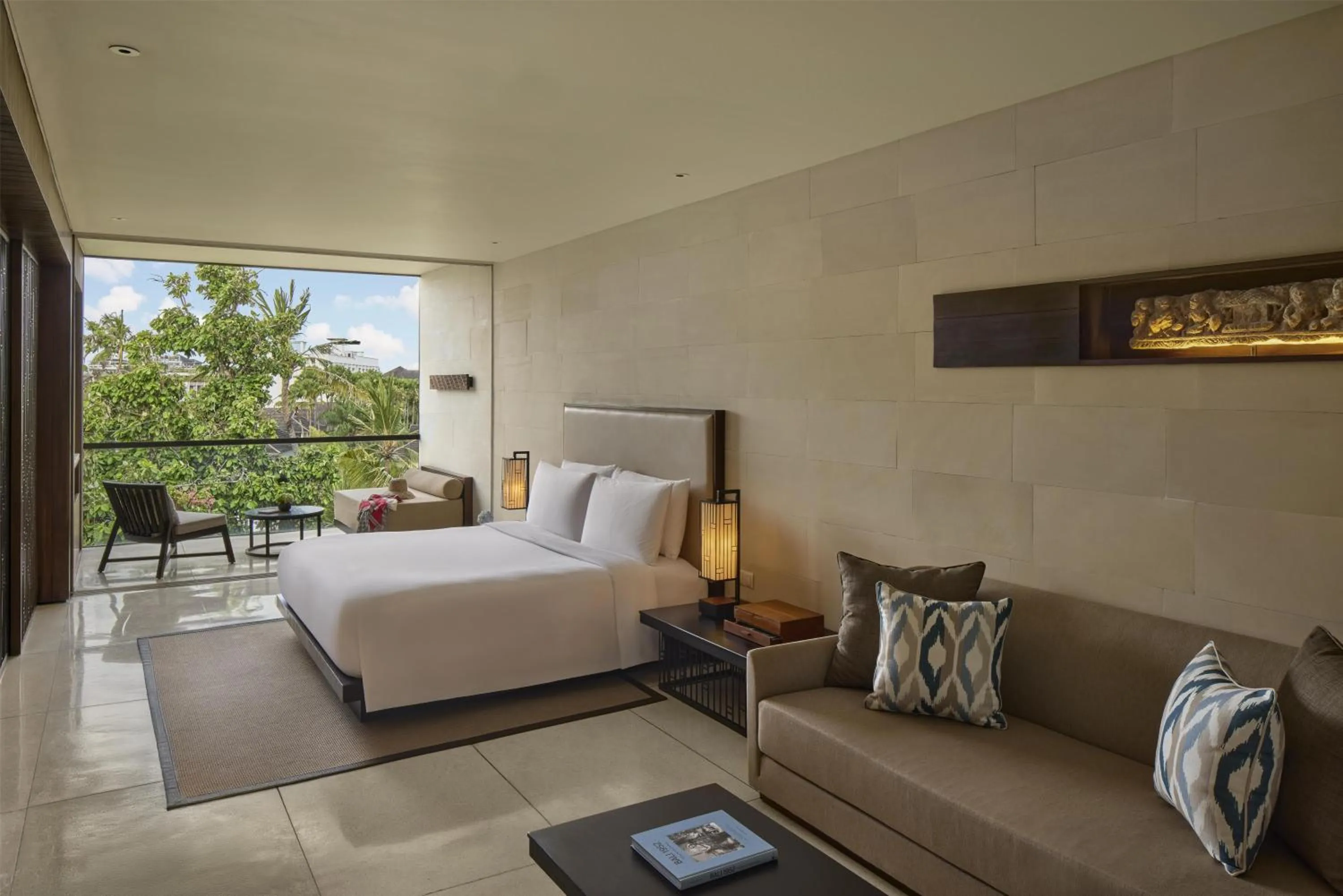 Photo of the whole room, Bed in Alila Seminyak