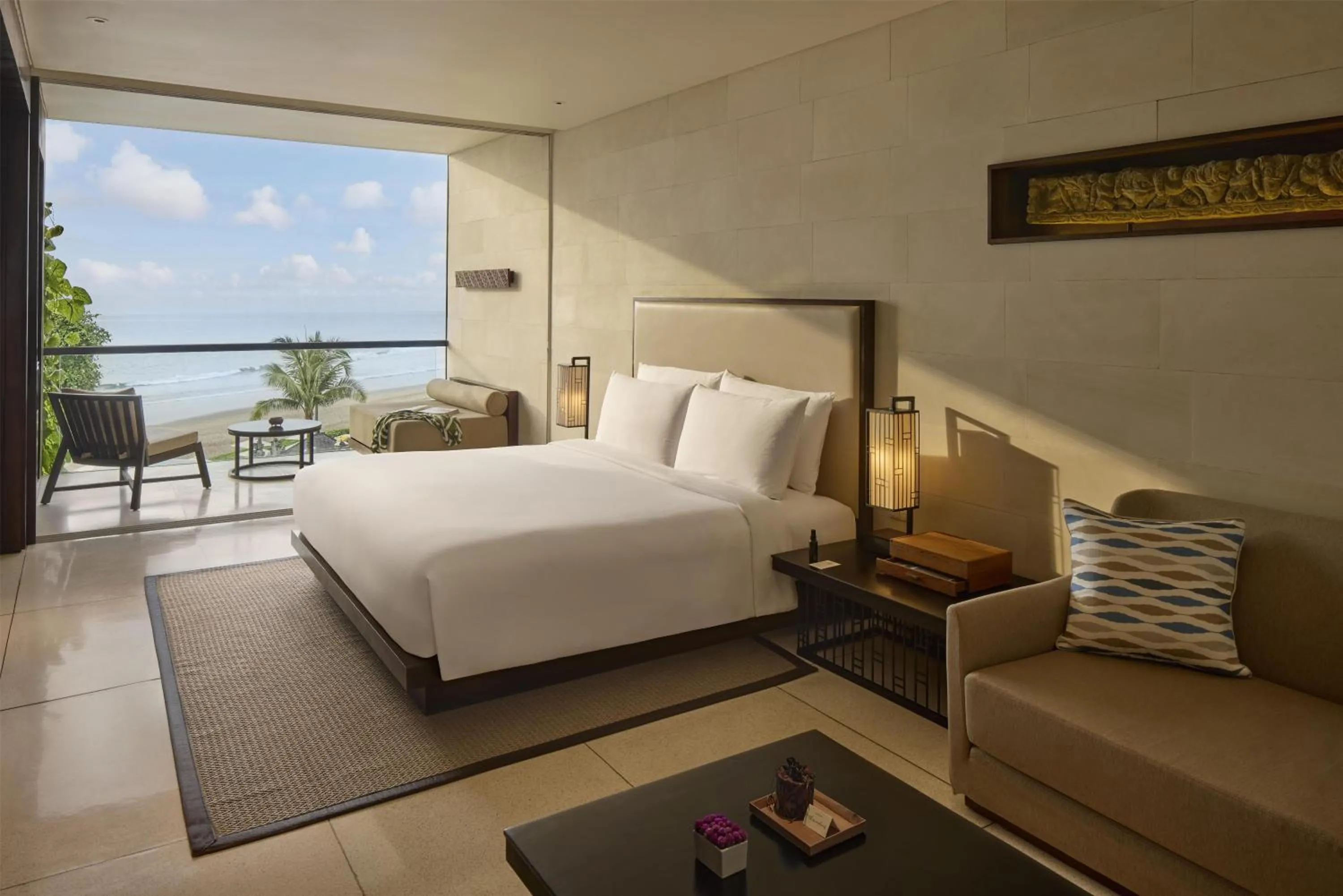 View (from property/room), Bed in Alila Seminyak