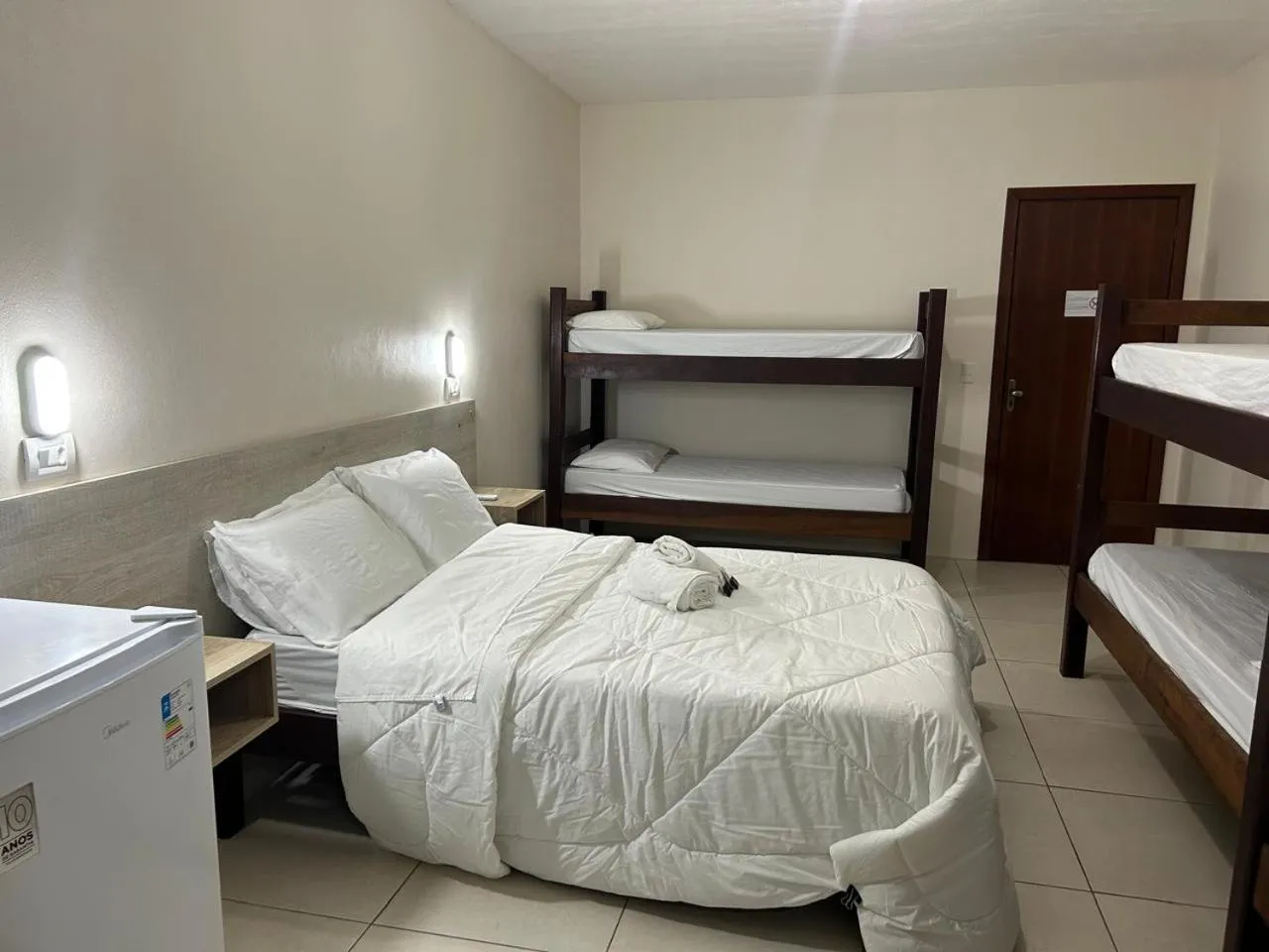 Bed in Marechal Plaza Hotel