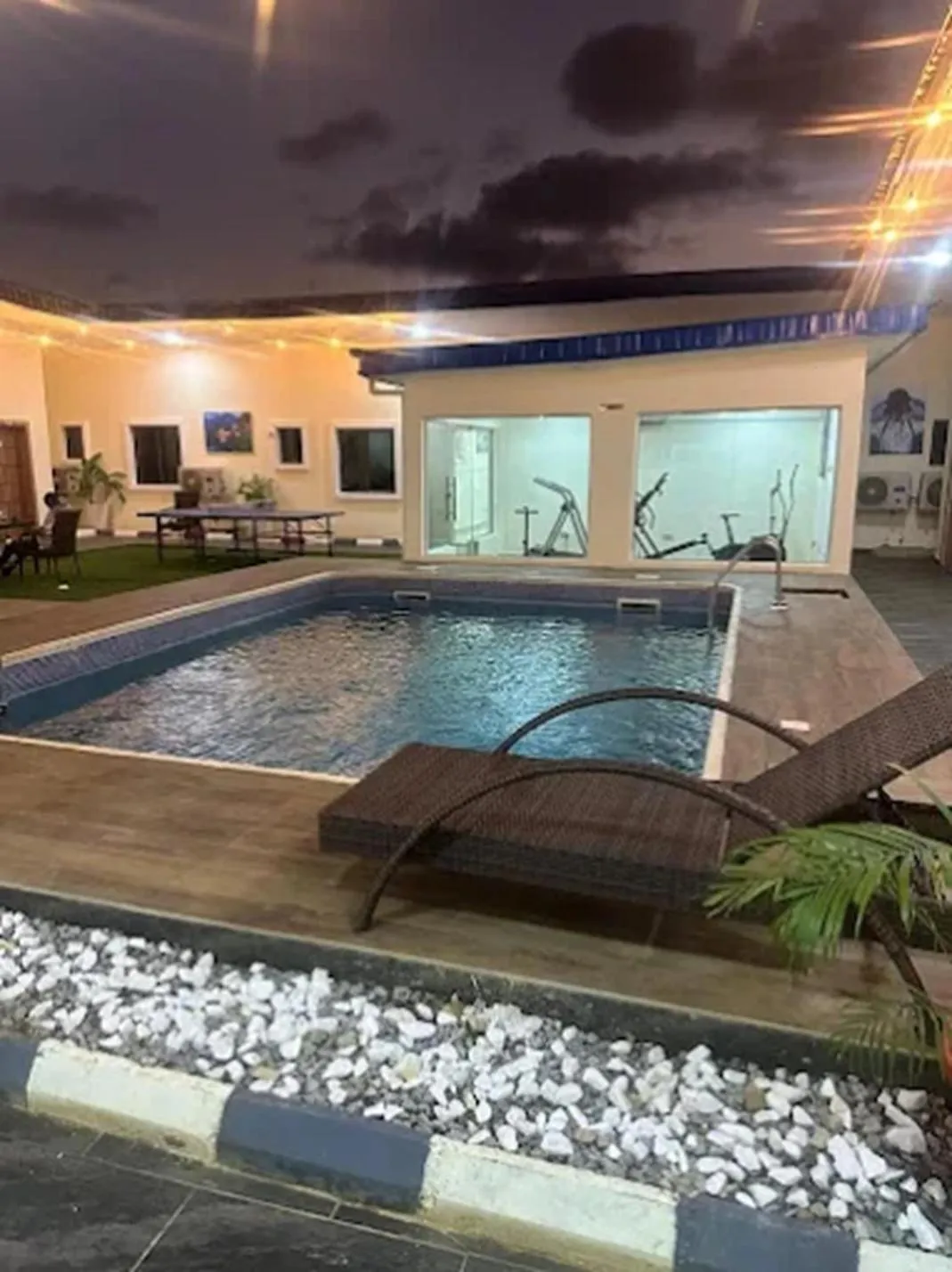 Pool view in Lakehamm Residence