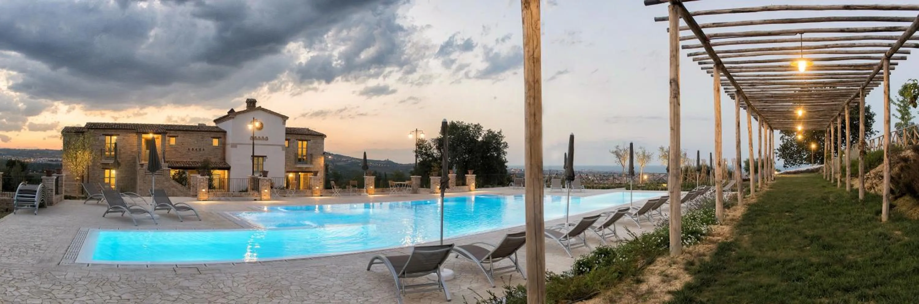 Garden in Villa Sant'Angelo