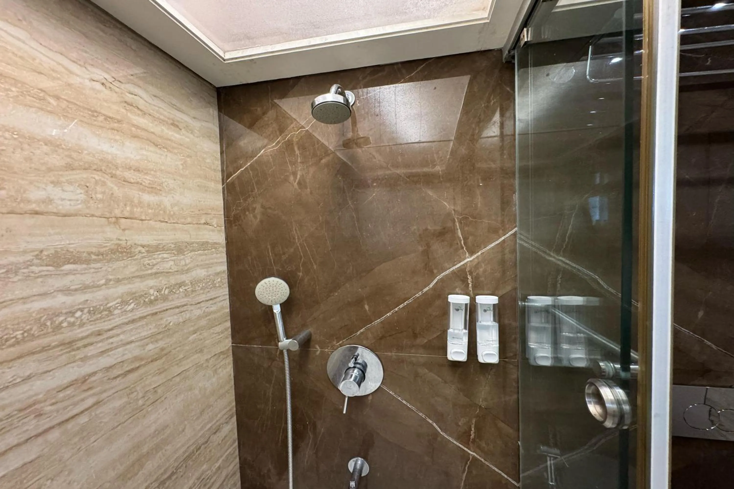 Bathroom in Hotel Dwaraka Residency