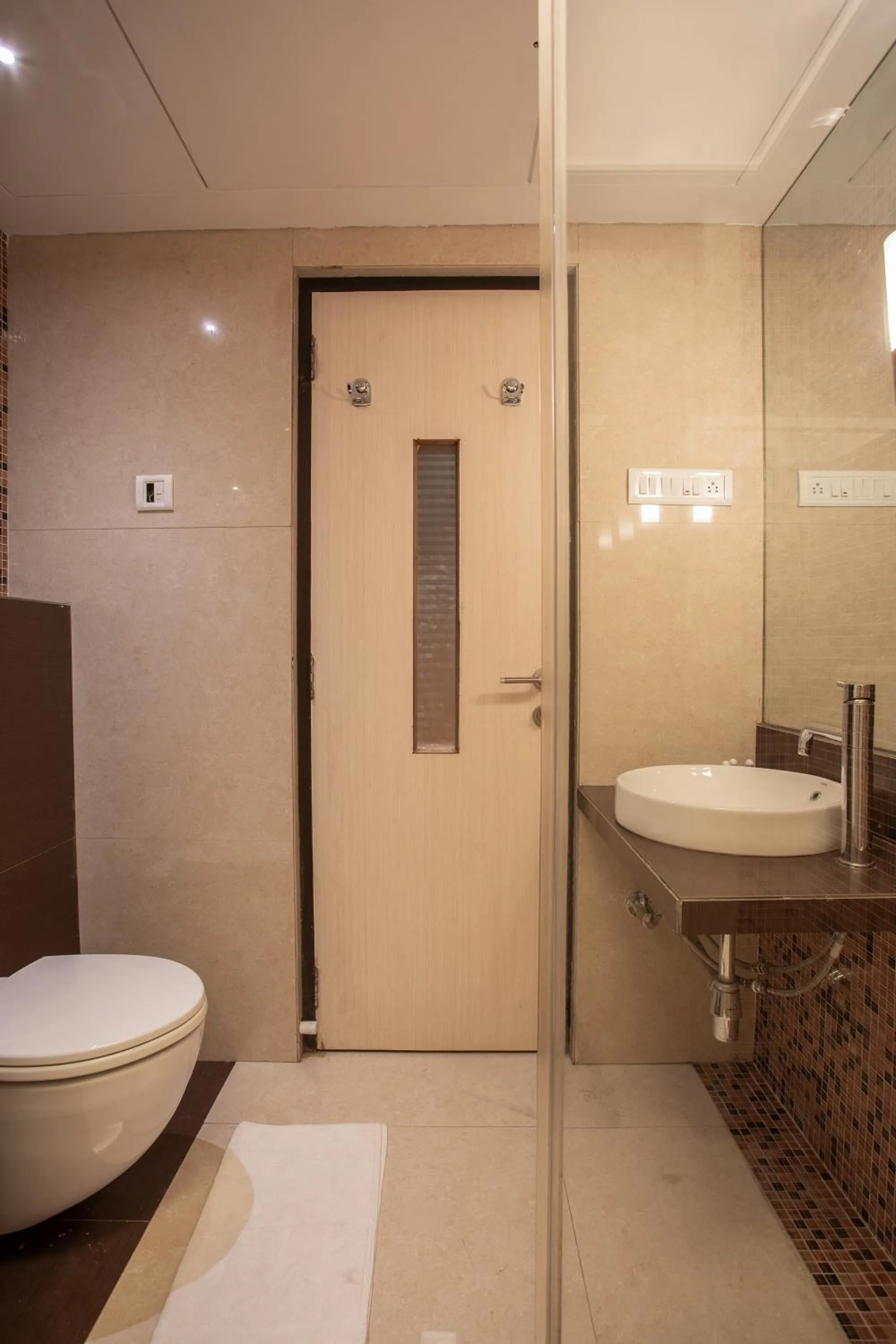 Bathroom in Hotel Dwaraka Residency
