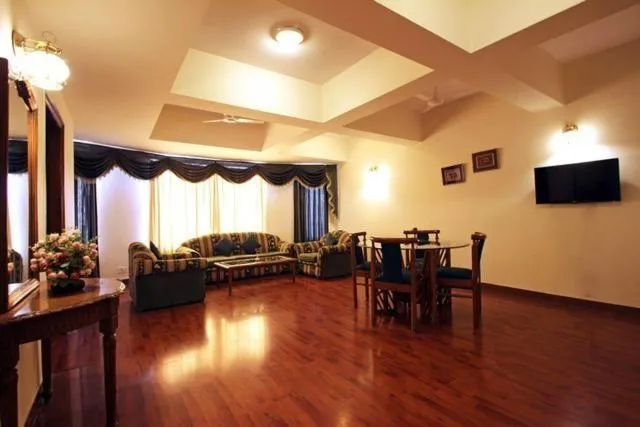 Dining area in Shiva Oasis Resort