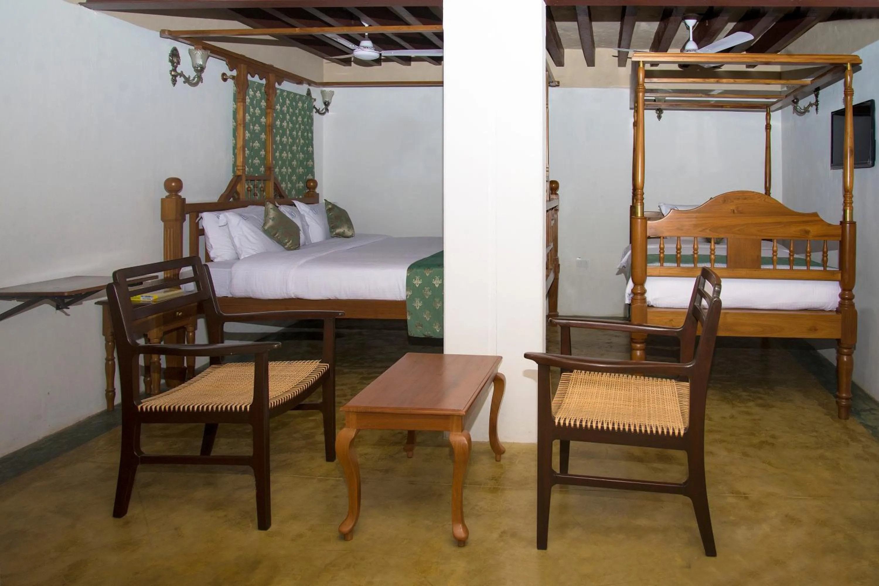 Bed in Esparan Heritage