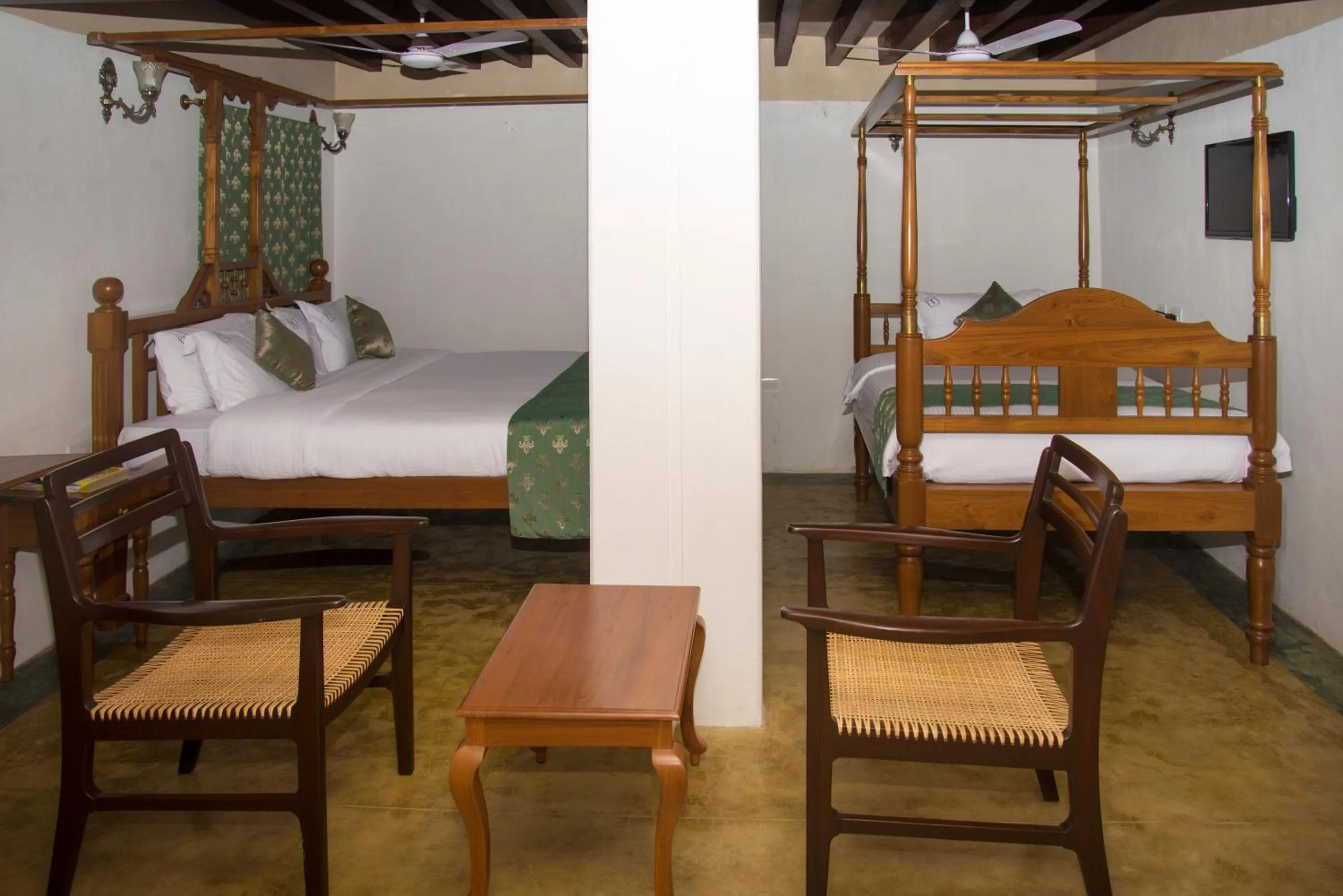 Bed in Esparan Heritage