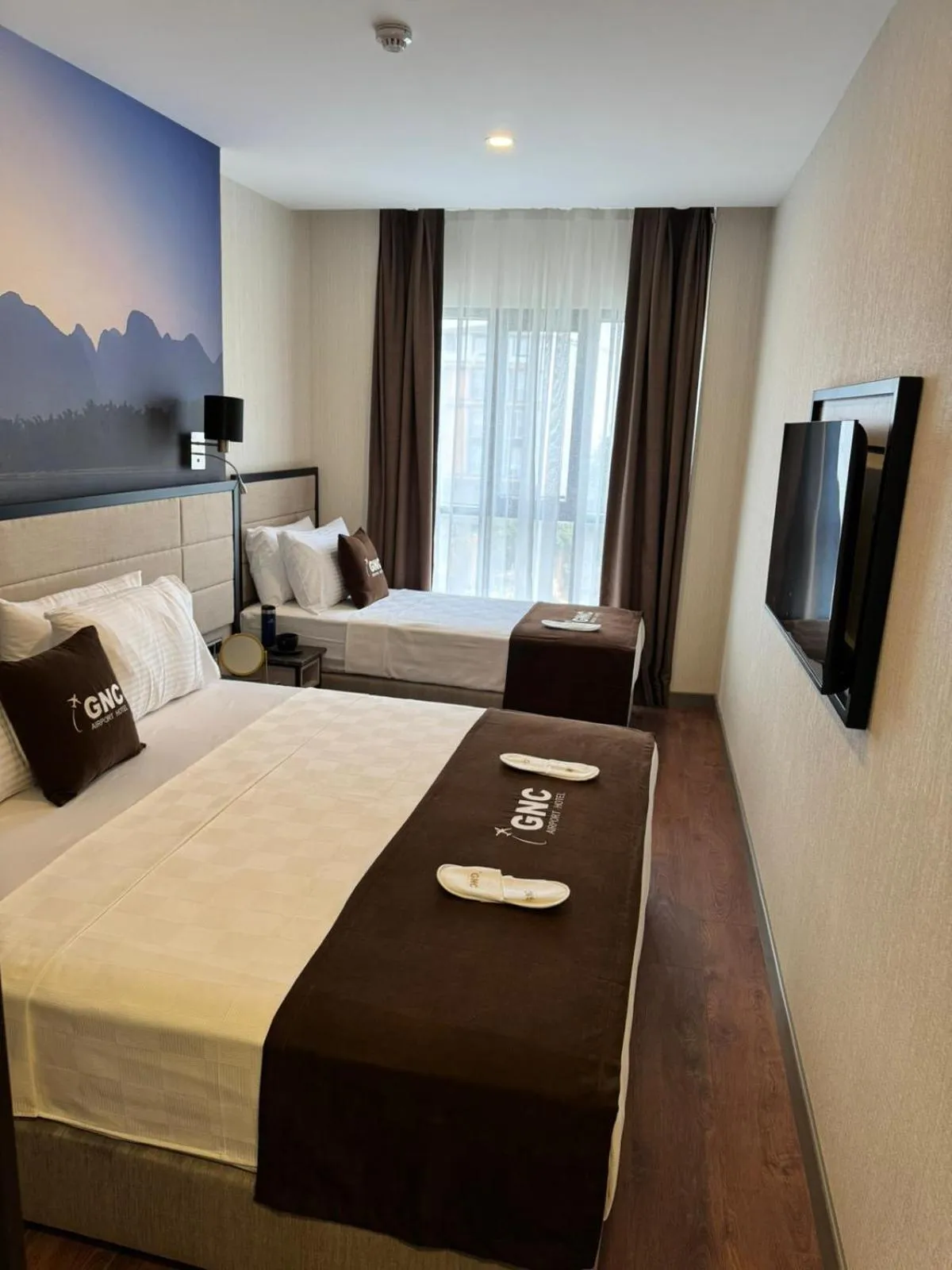 Bed in Gnc Airport Hotel