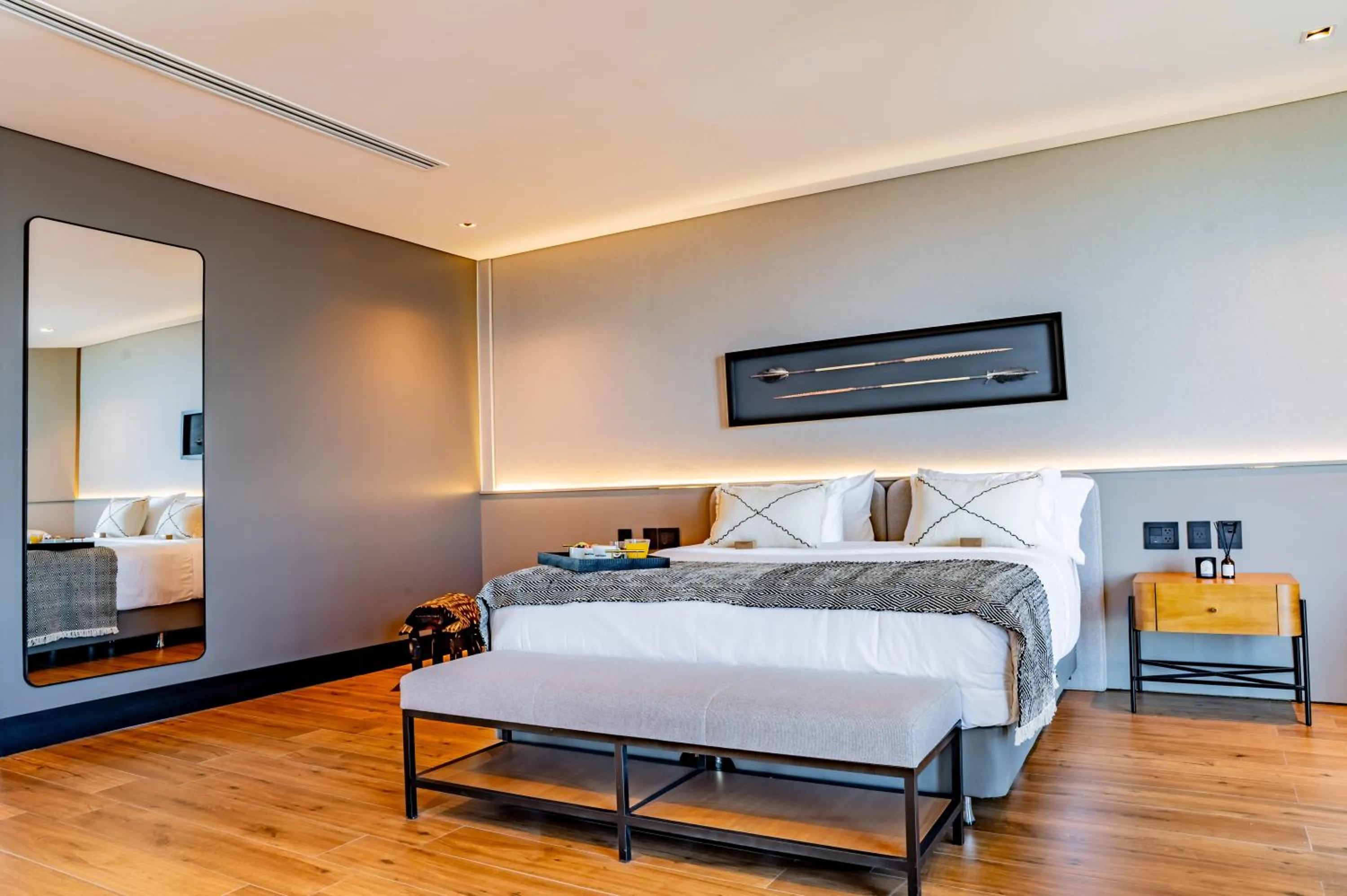 Bed in Alula Hotel Encarnacion