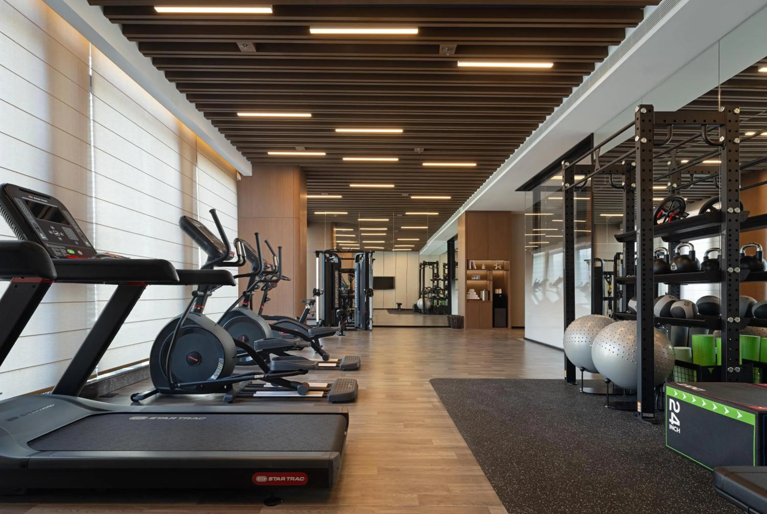 Fitness centre/facilities in Hilton Garden Inn Hangzhou Grand Canal