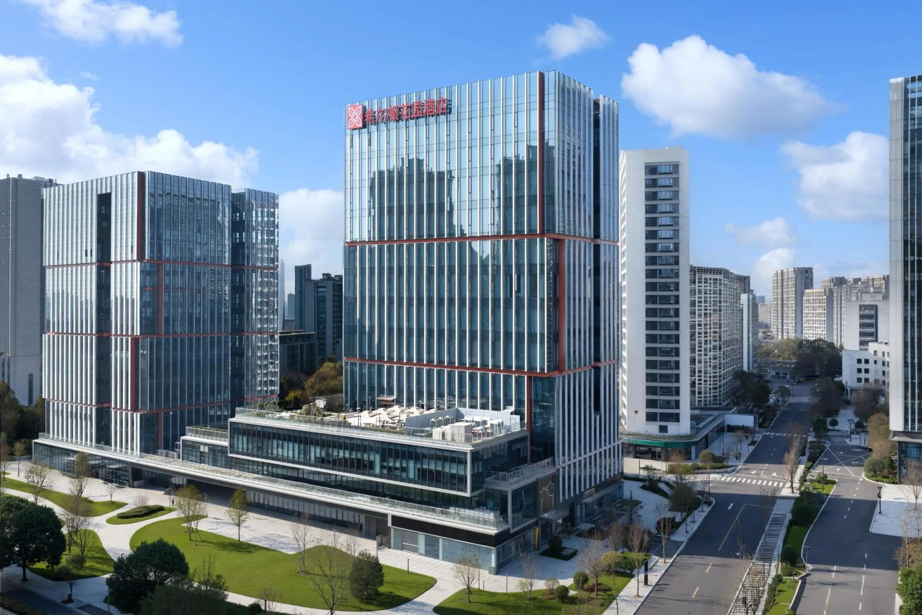 Property building in Hilton Garden Inn Hangzhou Grand Canal