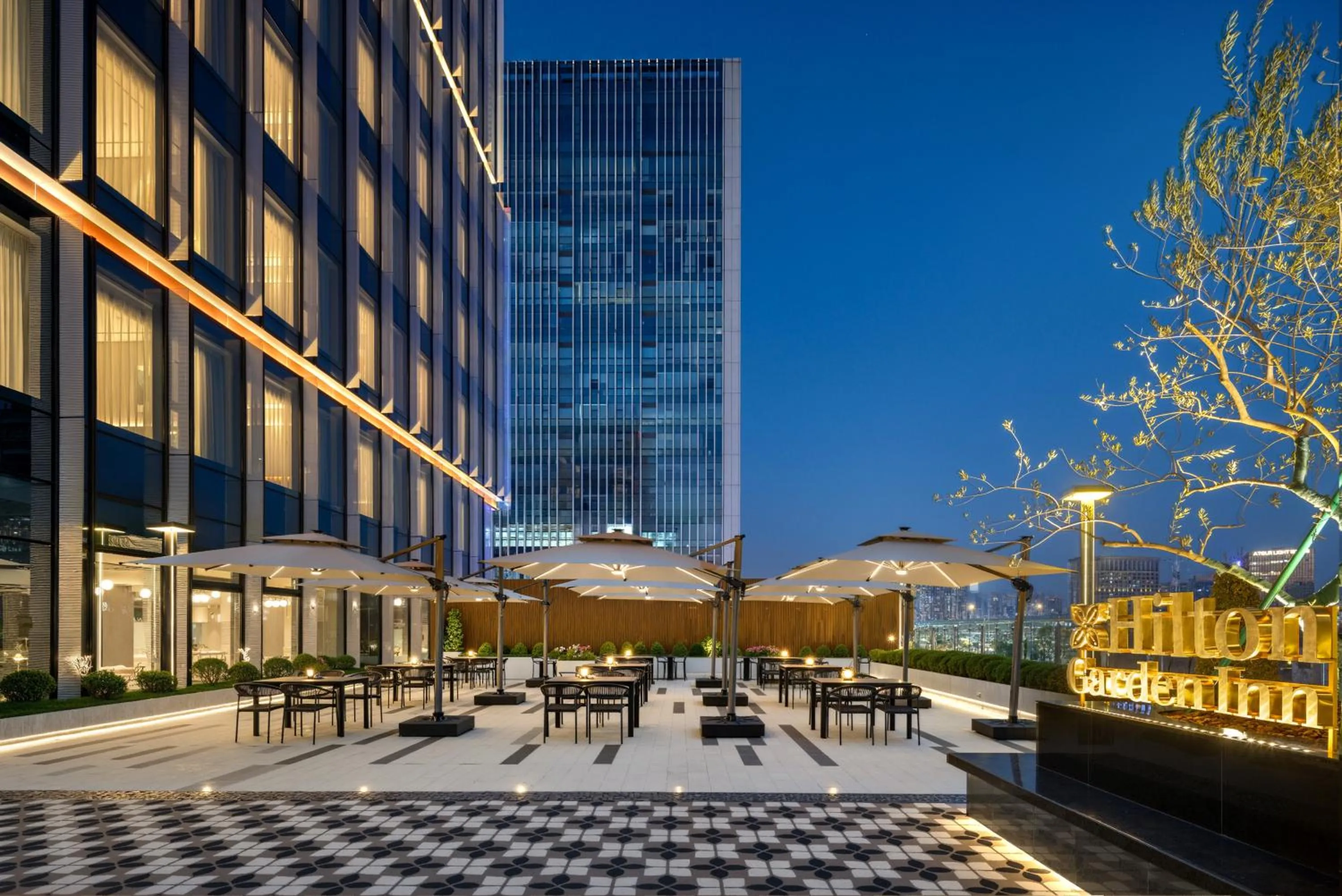 Garden in Hilton Garden Inn Hangzhou Grand Canal