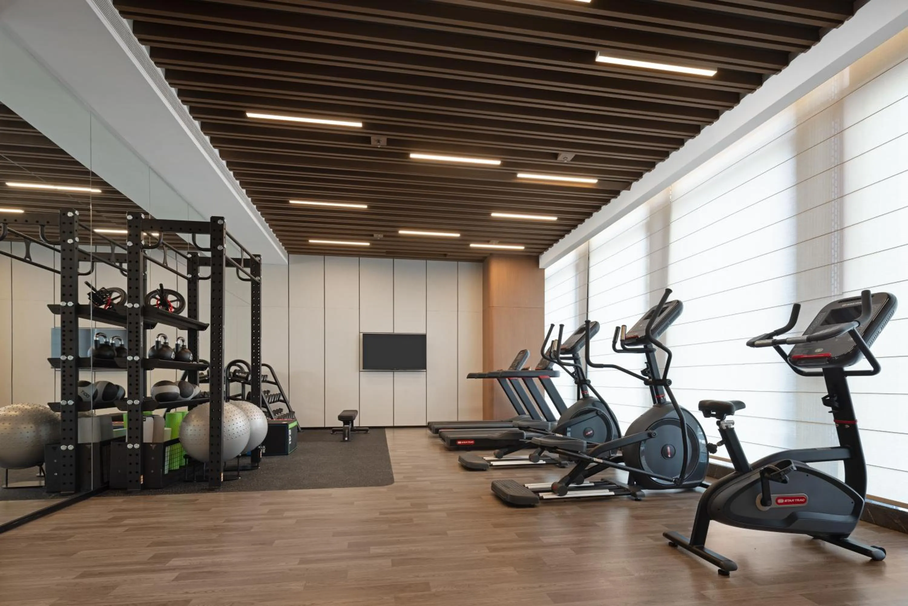 Fitness centre/facilities in Hilton Garden Inn Hangzhou Grand Canal