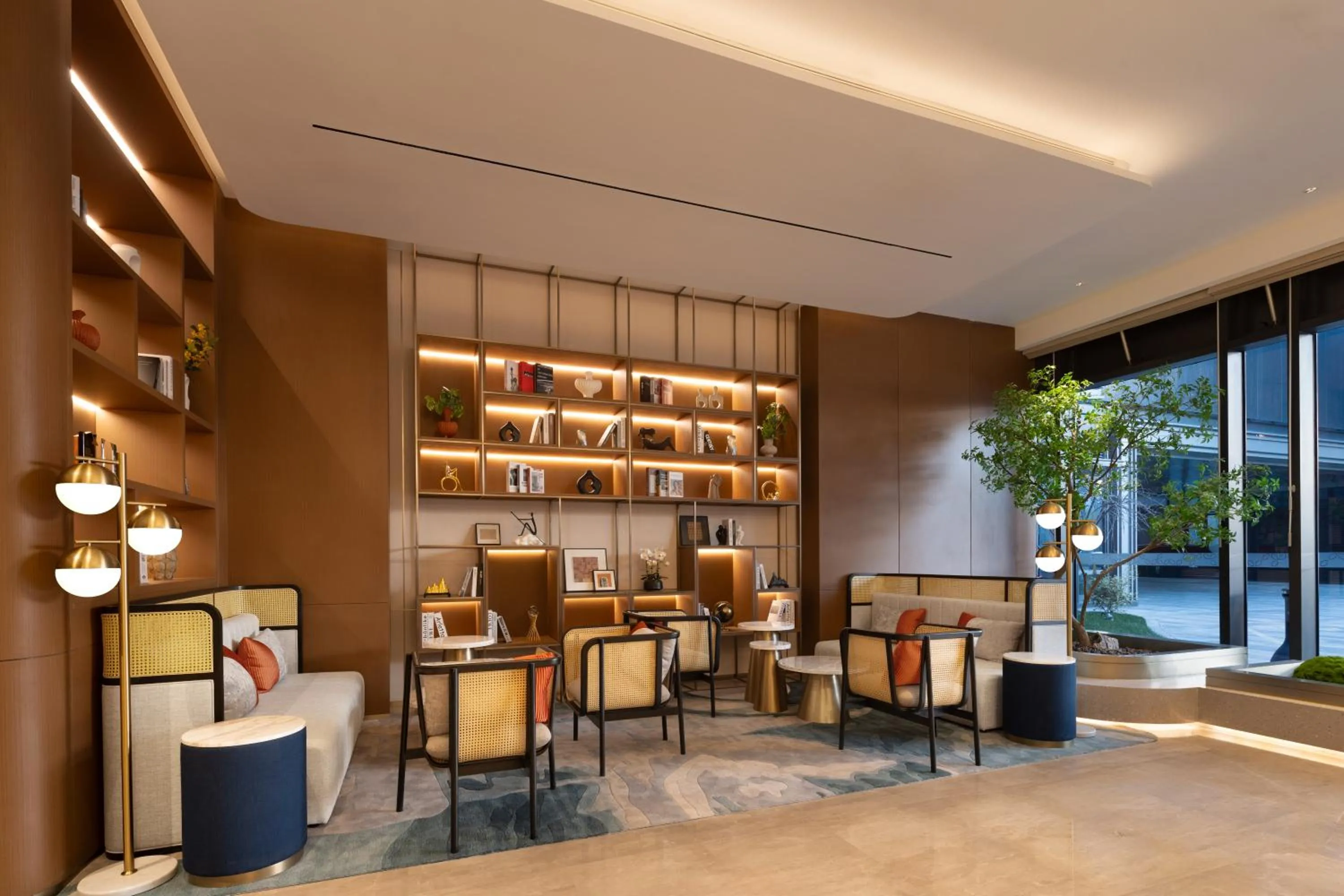 Lobby or reception in Hilton Garden Inn Hangzhou Grand Canal